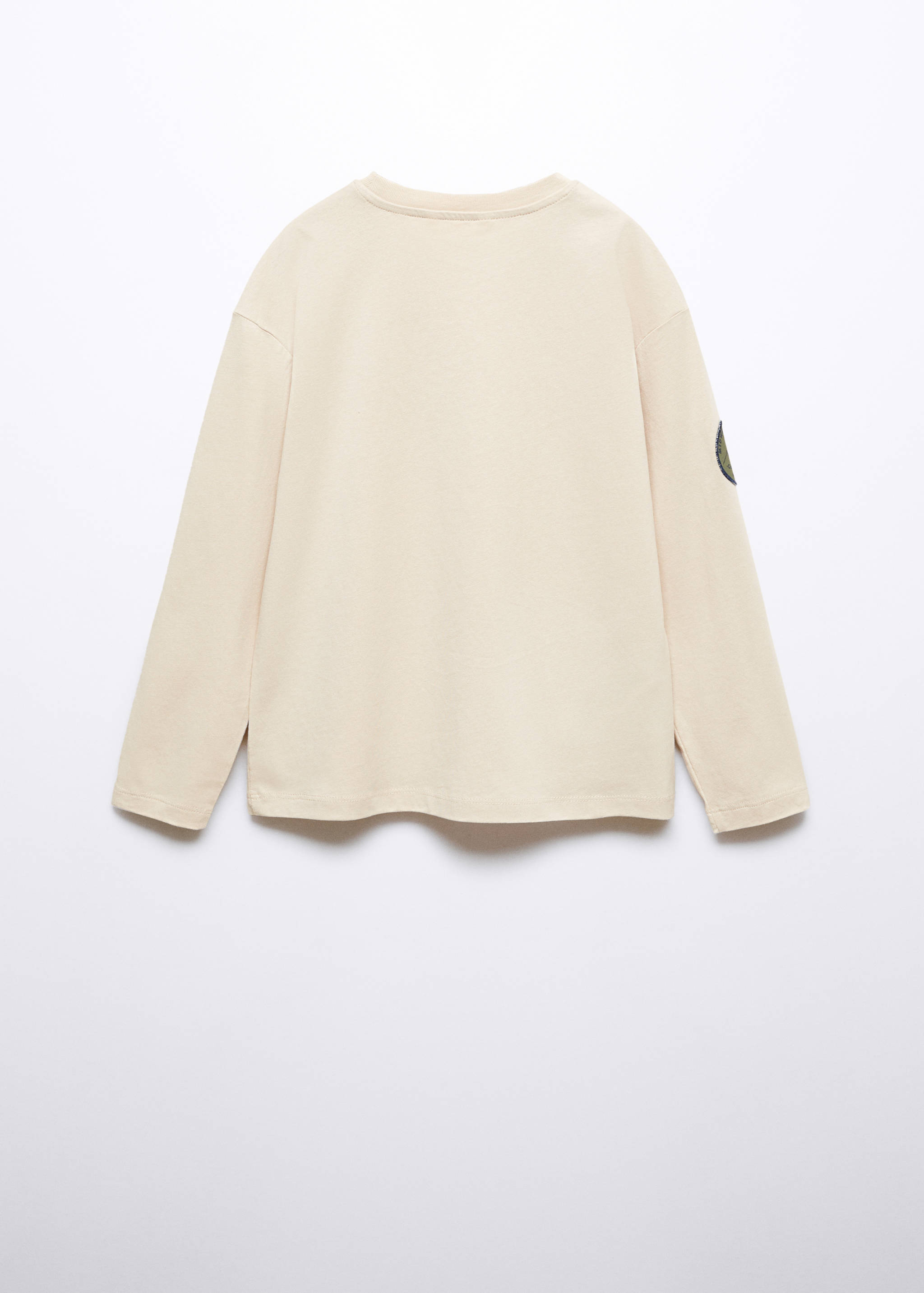 Langärmliges Print-T-Shirt - Rückseite des Artikels