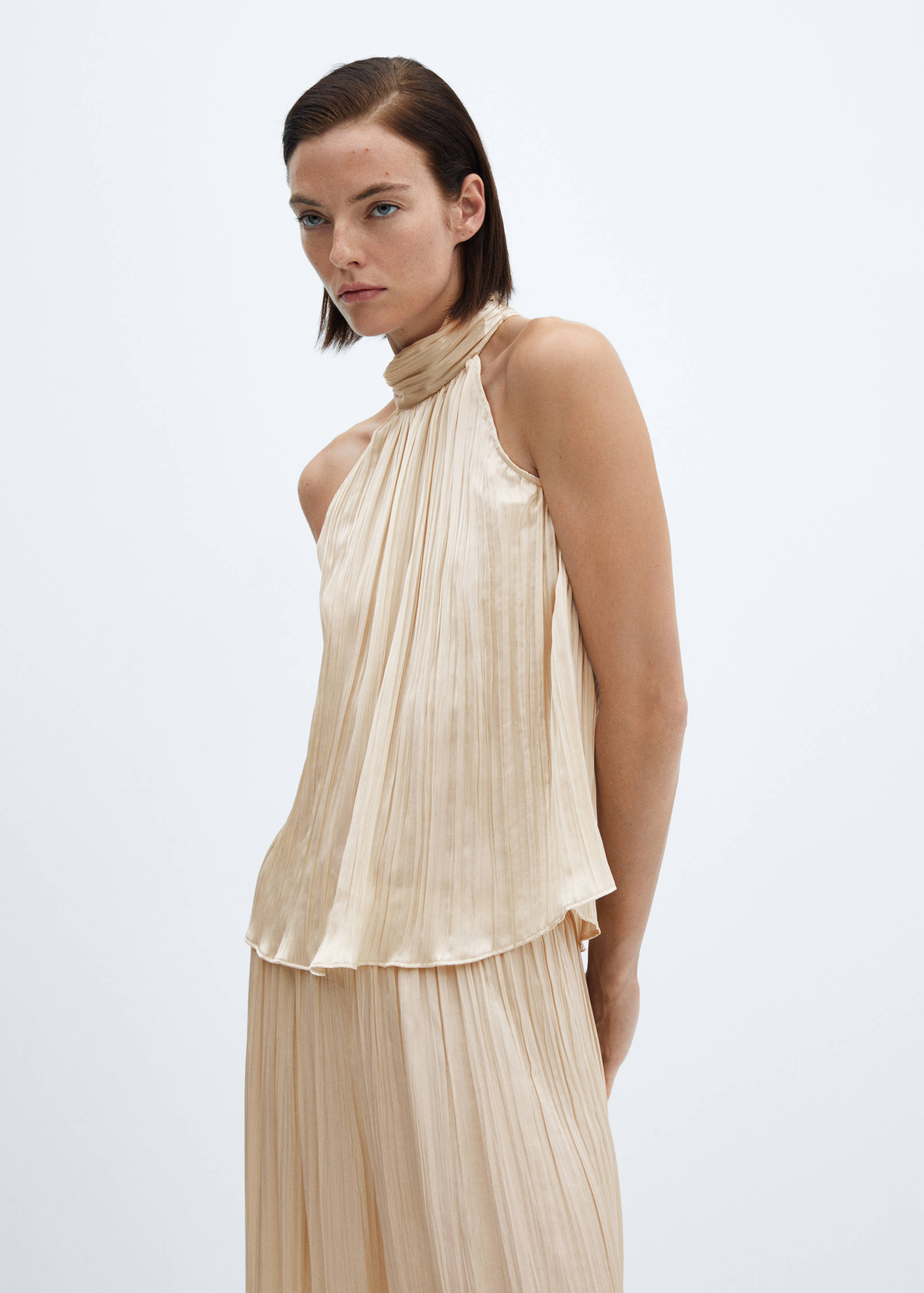 Blouse plisi-w - Plan moyen