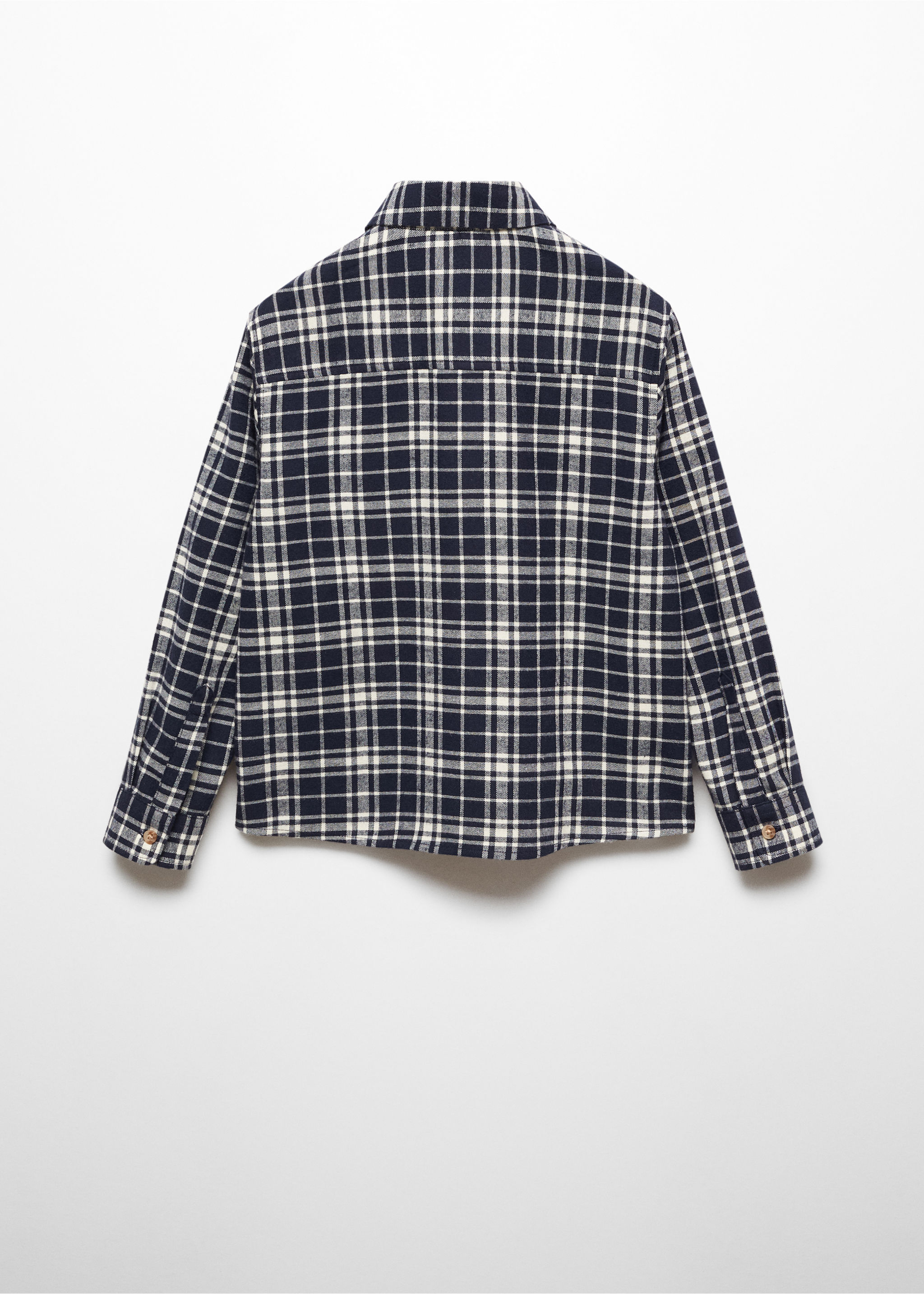 Regular-fit check shirt - Reverse of the article