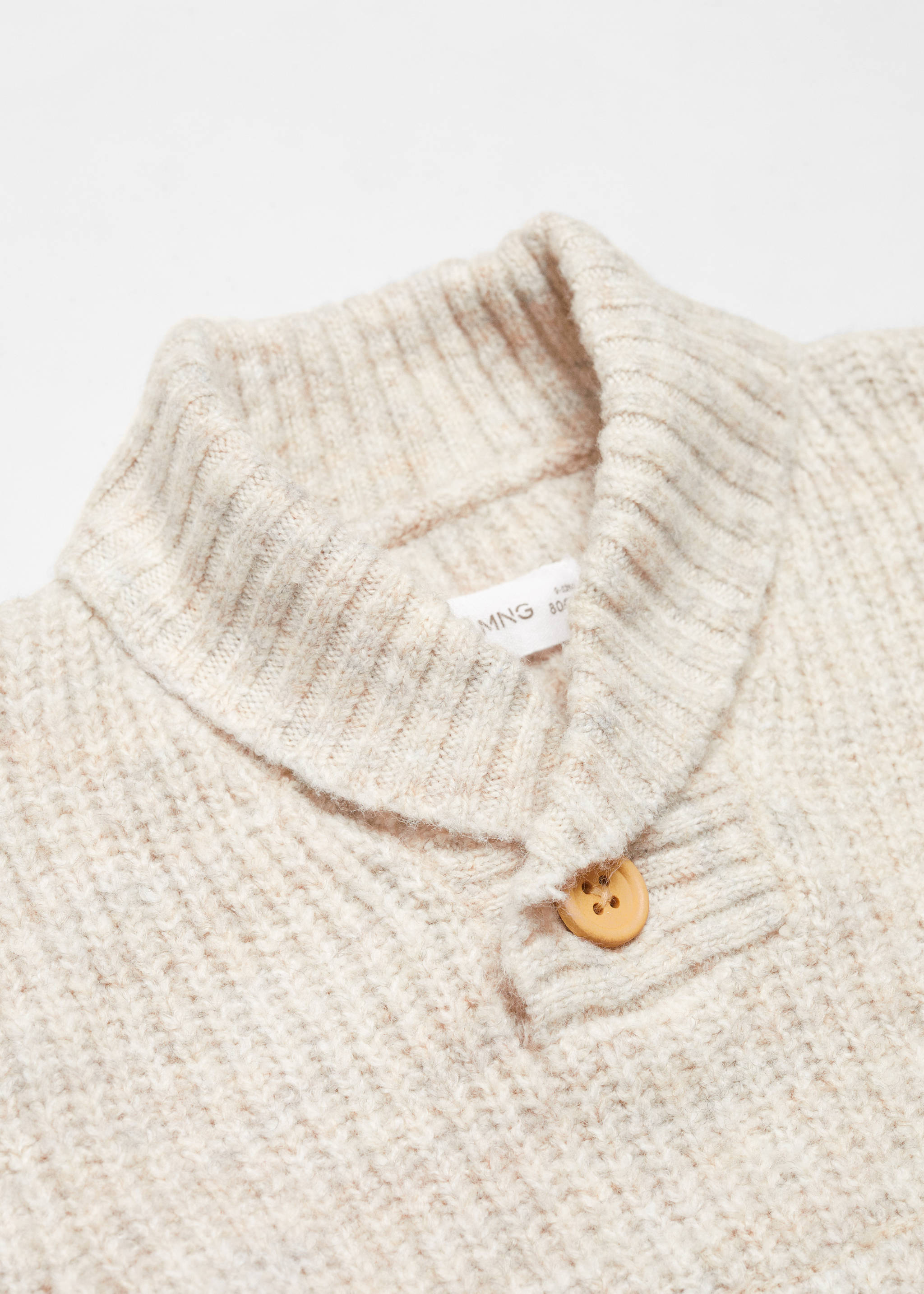 Knit cotton sweater - Details of the article 0