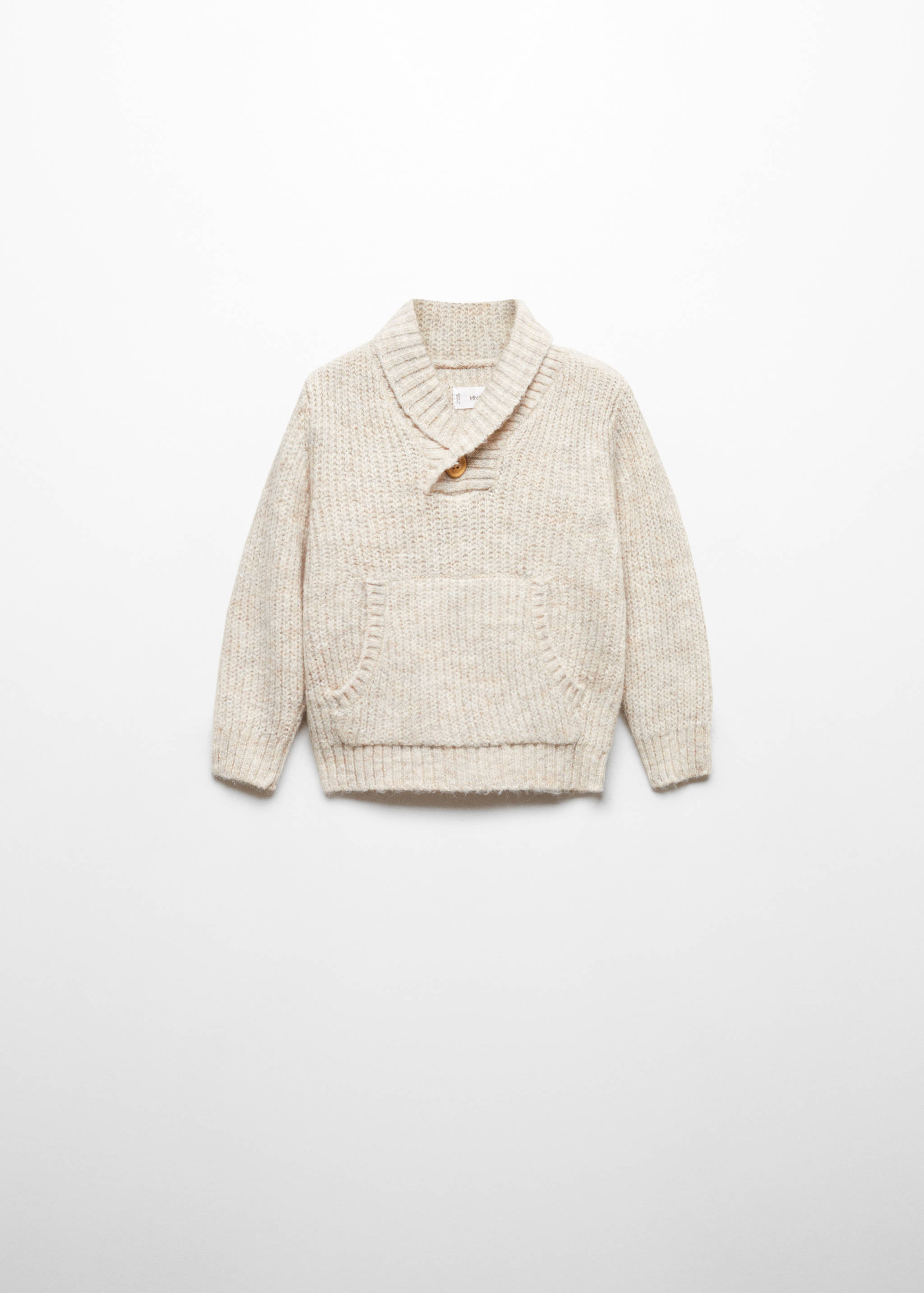 Knit cotton sweater - Article without model