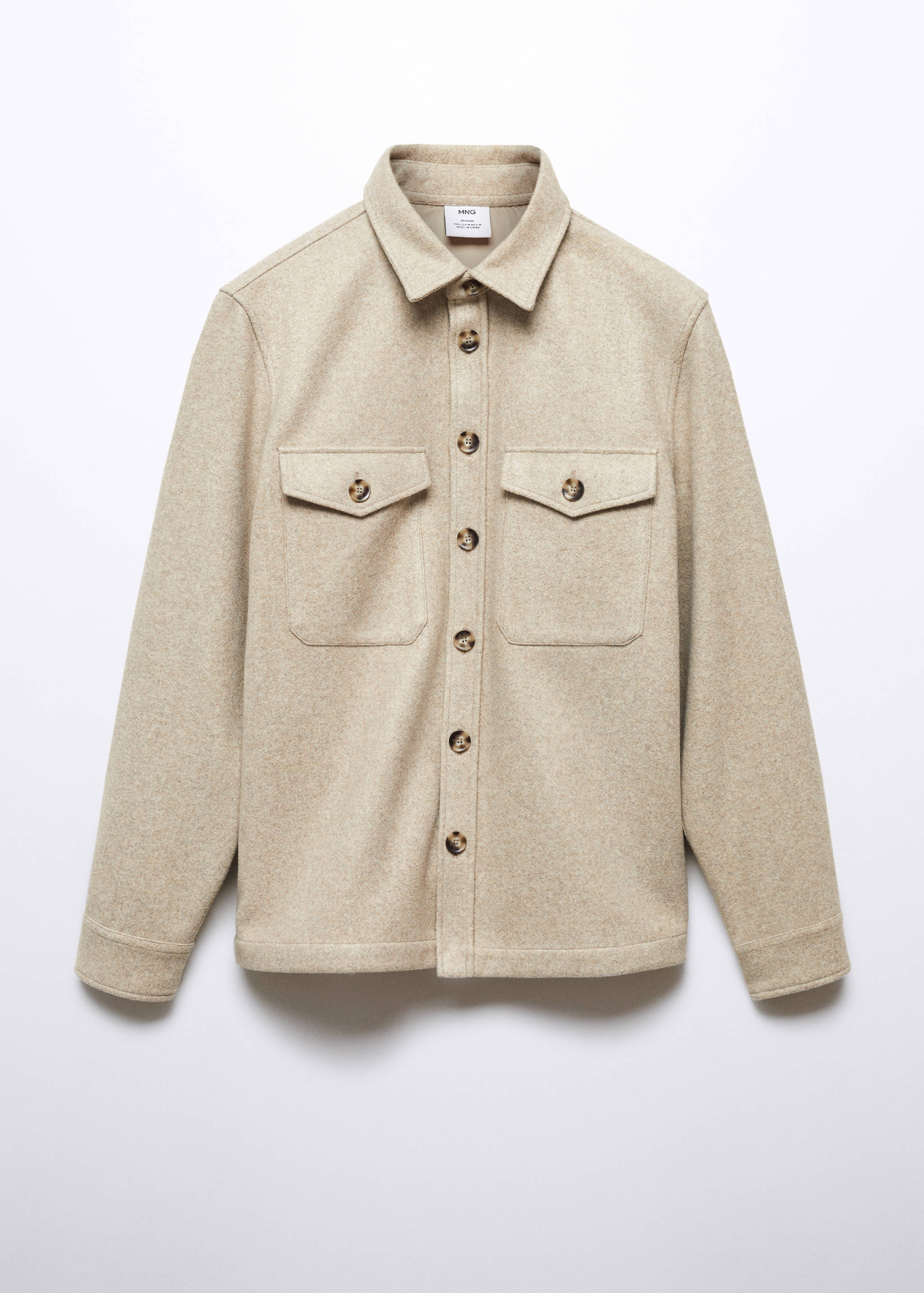 Sobrecamisa franel·la butxaques - Article sense model