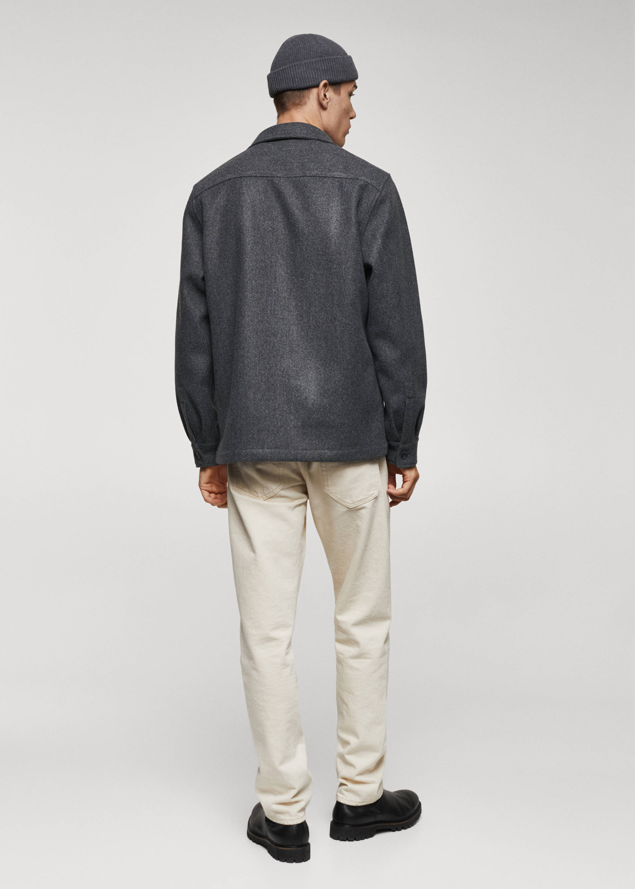 Sobrecamisa franel·la butxaques - Revers de l'article