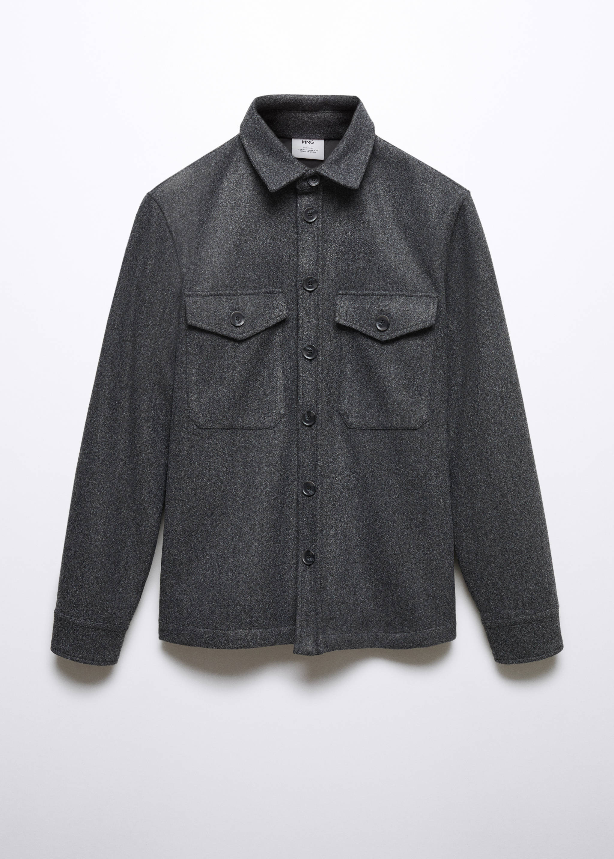 Sobrecamisa franel·la butxaques - Article sense model