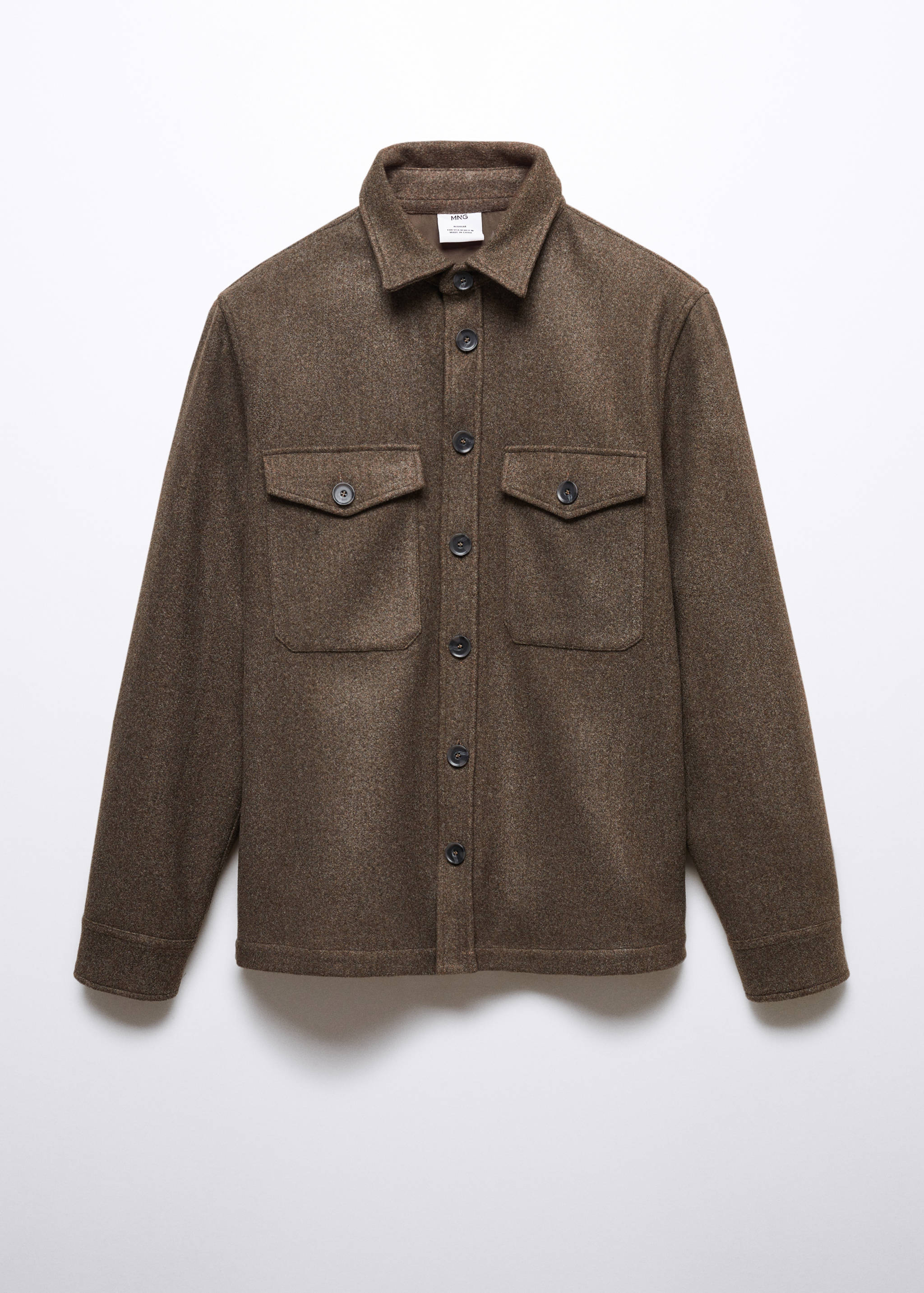 Sobrecamisa franel·la butxaques - Article sense model