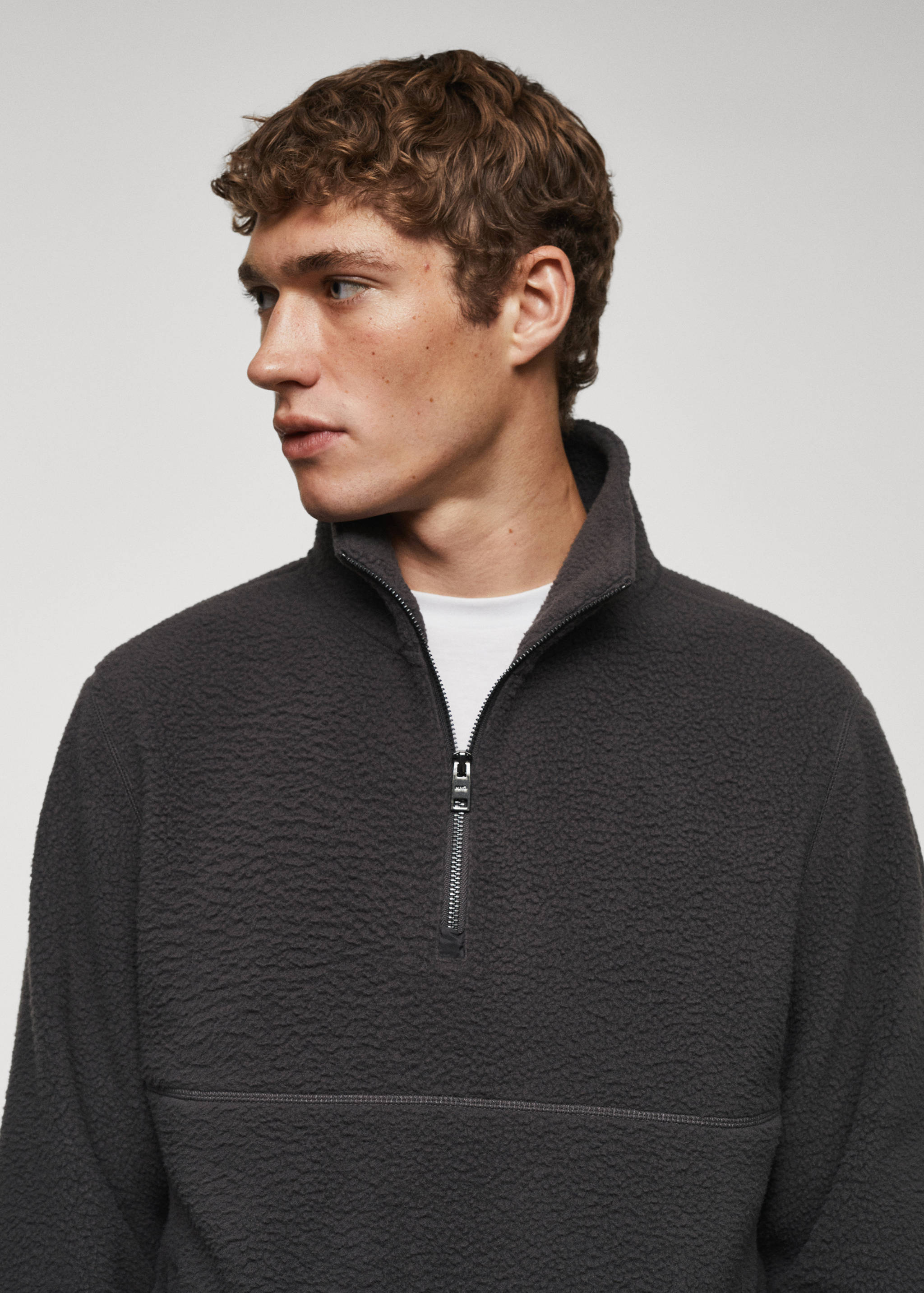 Dessuadora polar coll cremallera - Detall de l'article 1