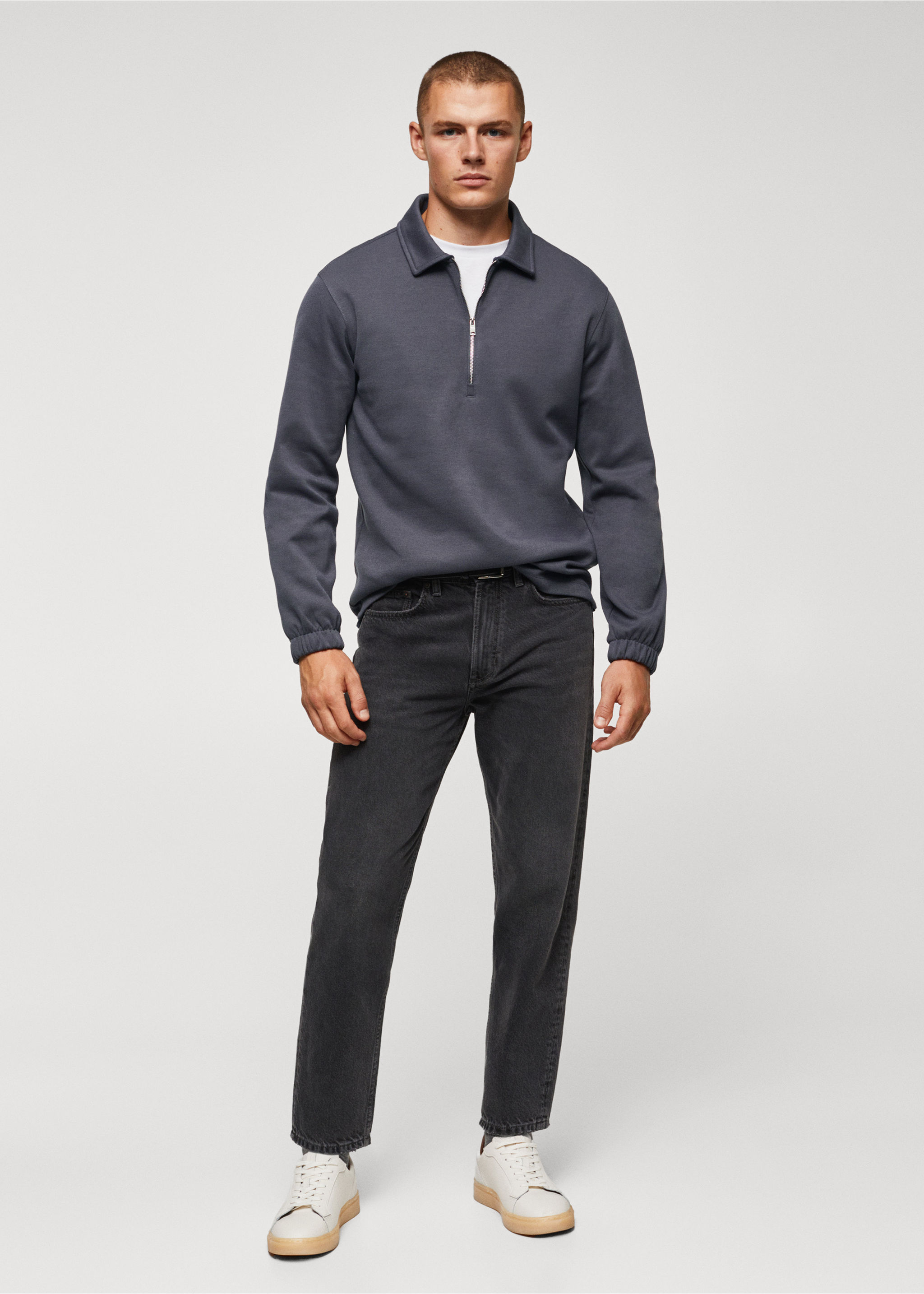 Cotton polo sweatshirt - General plane