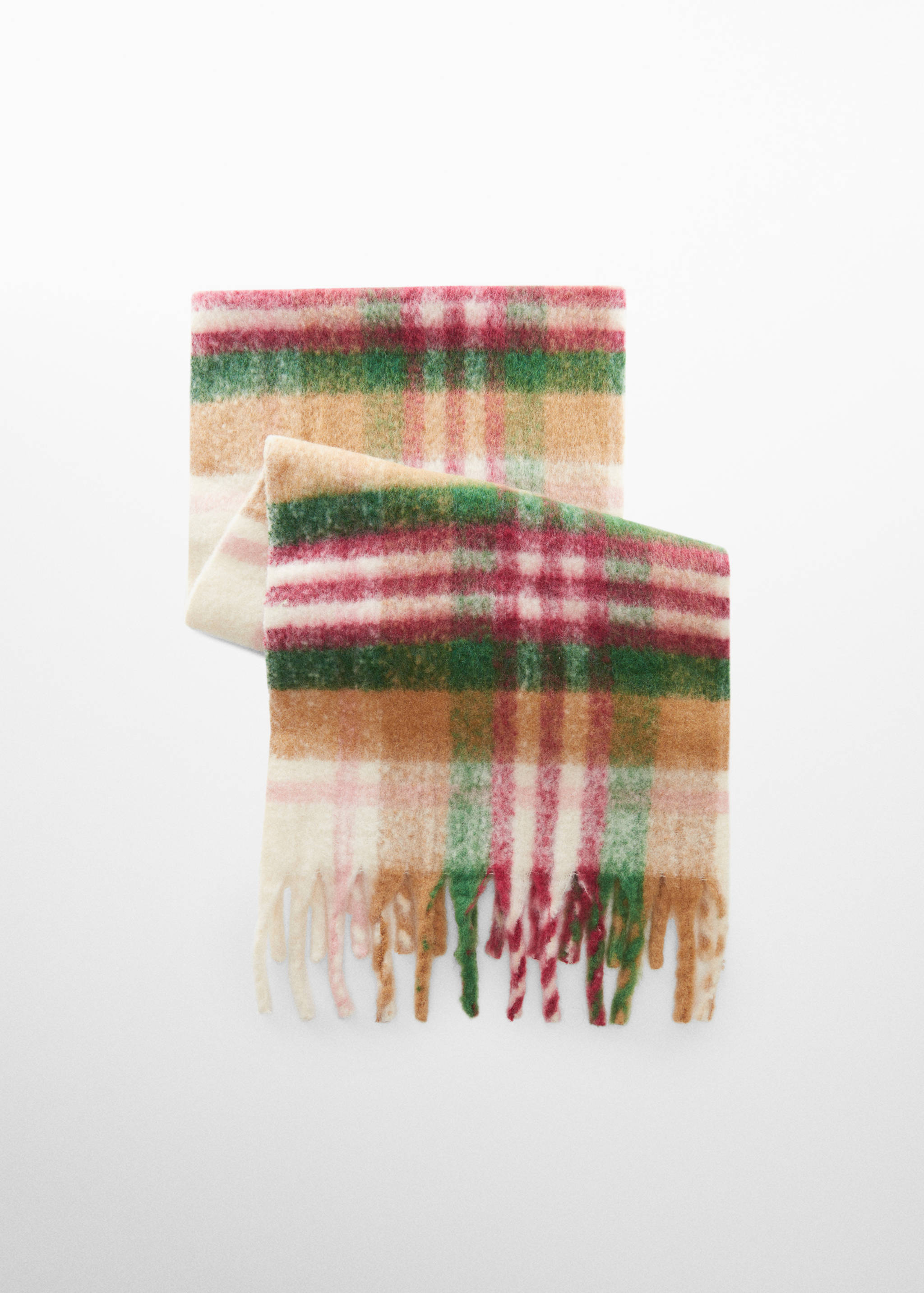 Plaid scarf - Article without model