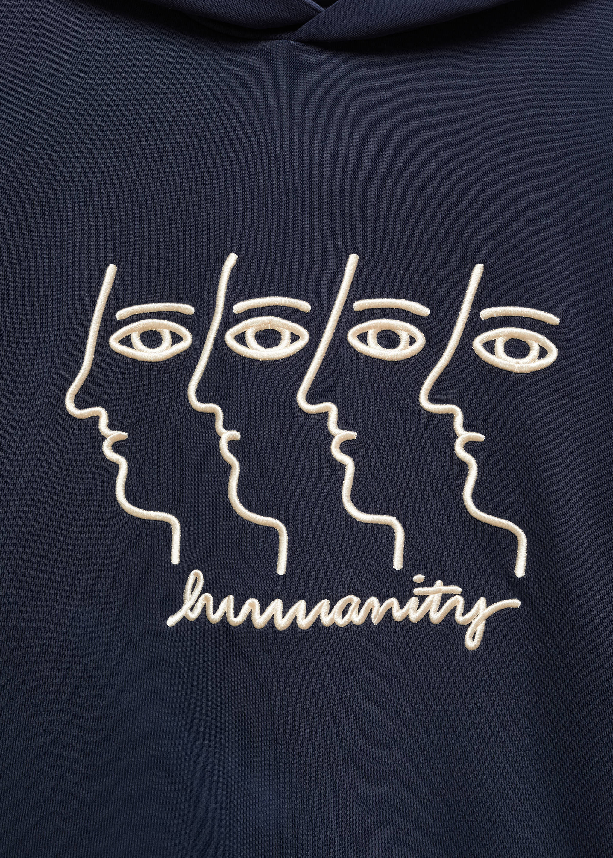 Embroidered hoodie - Details of the article 8