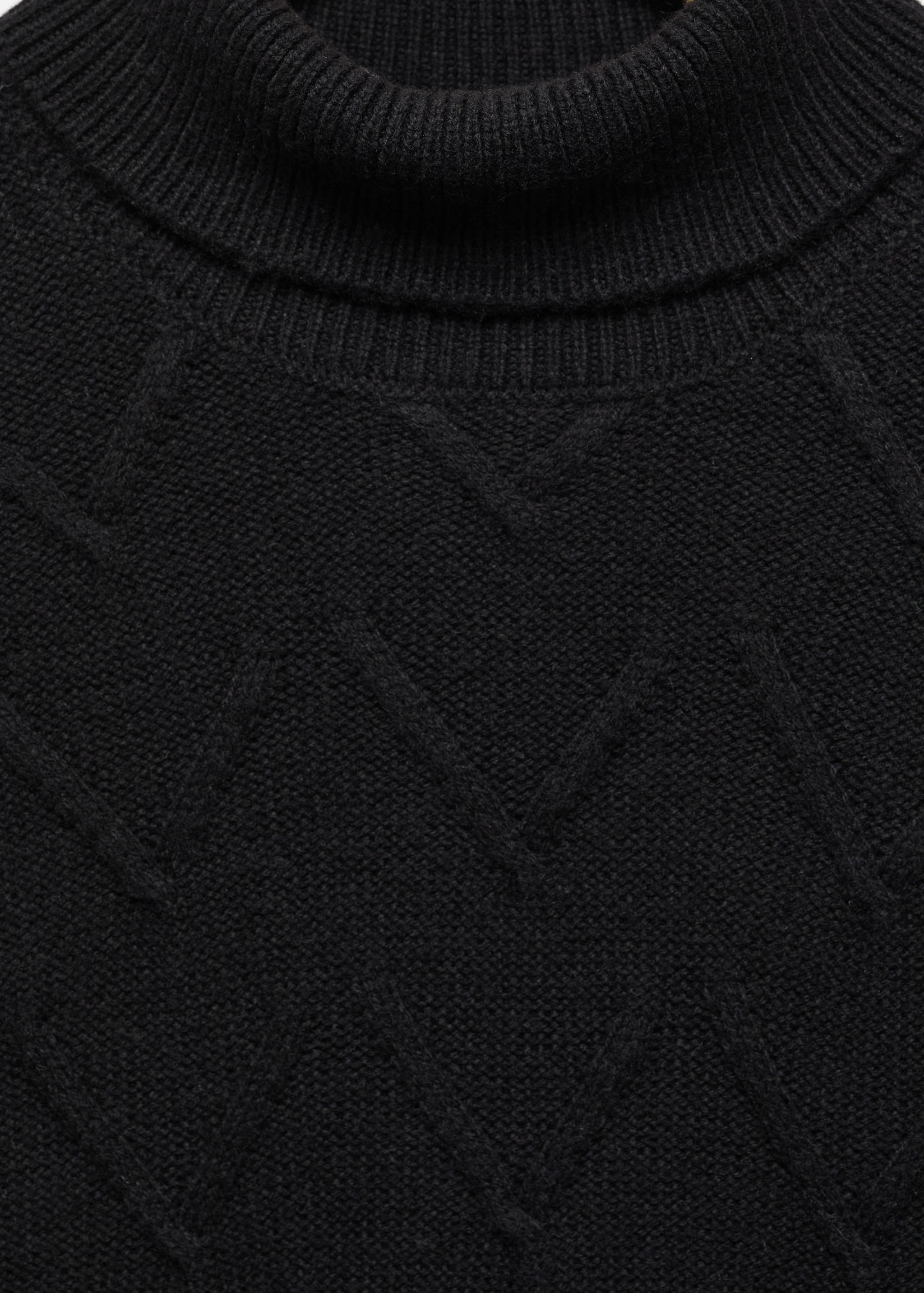Strukturierter Baumwollpullover - Detail des Artikels 8