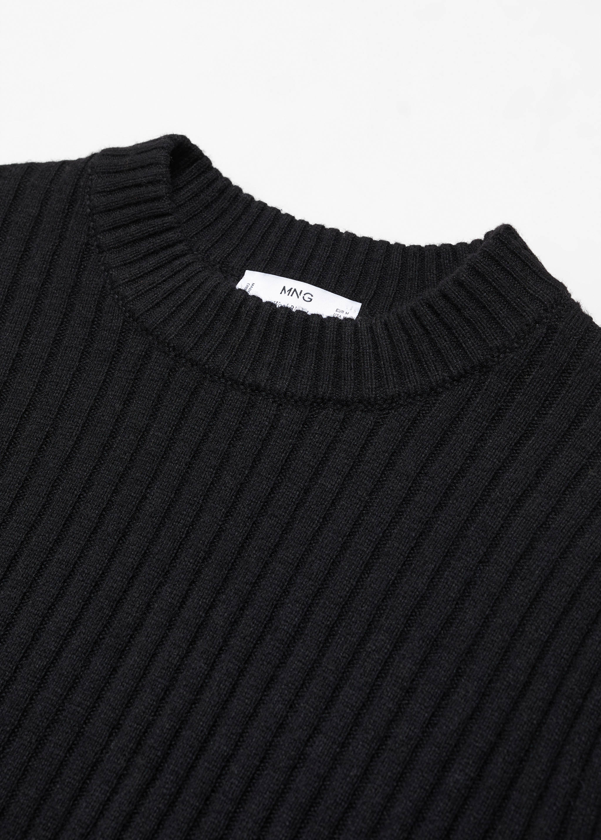 Ripp-Pullover aus Wollgemisch - Detail des Artikels 8