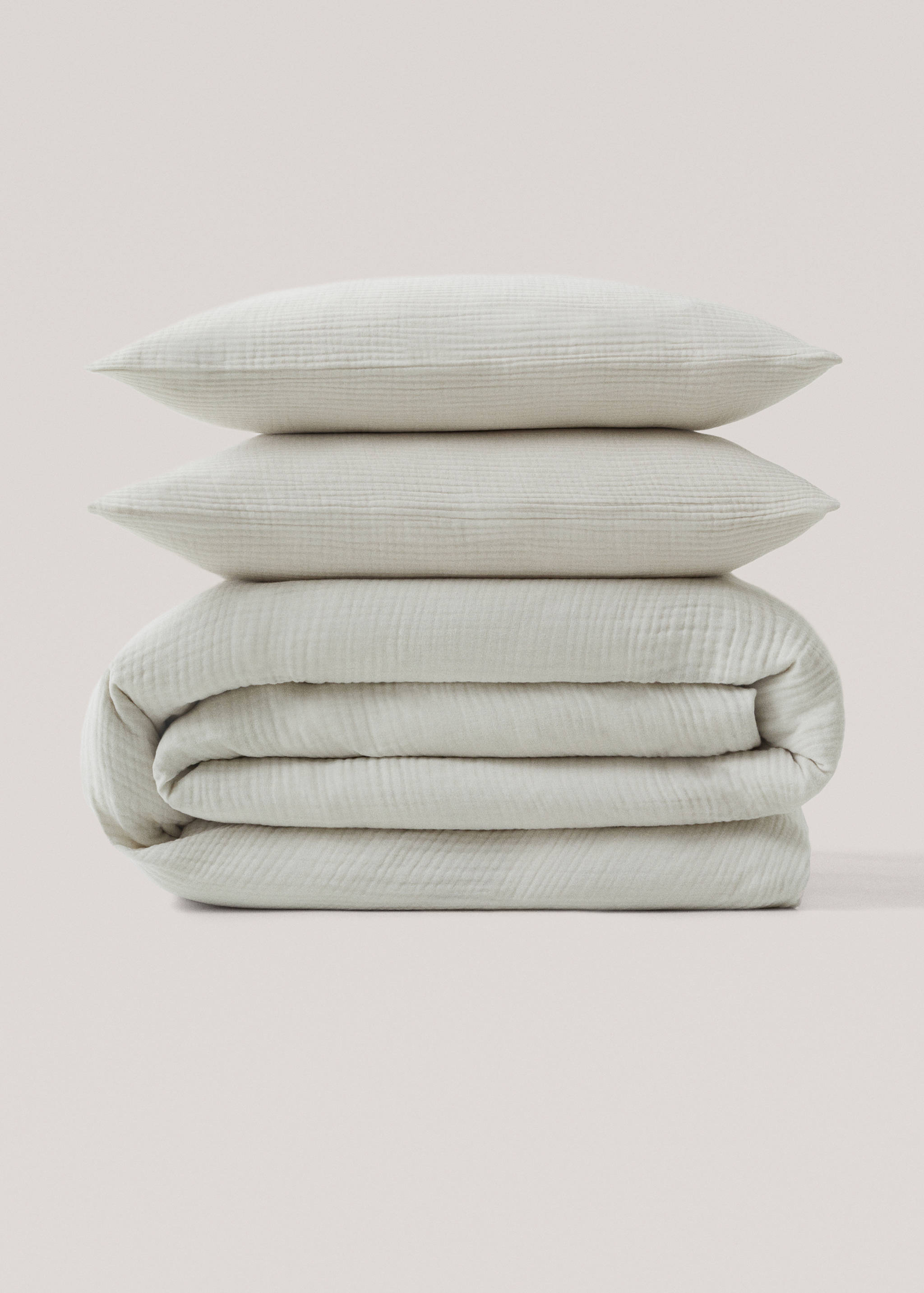 Cotton gauze duvet cover single bed - Article without model