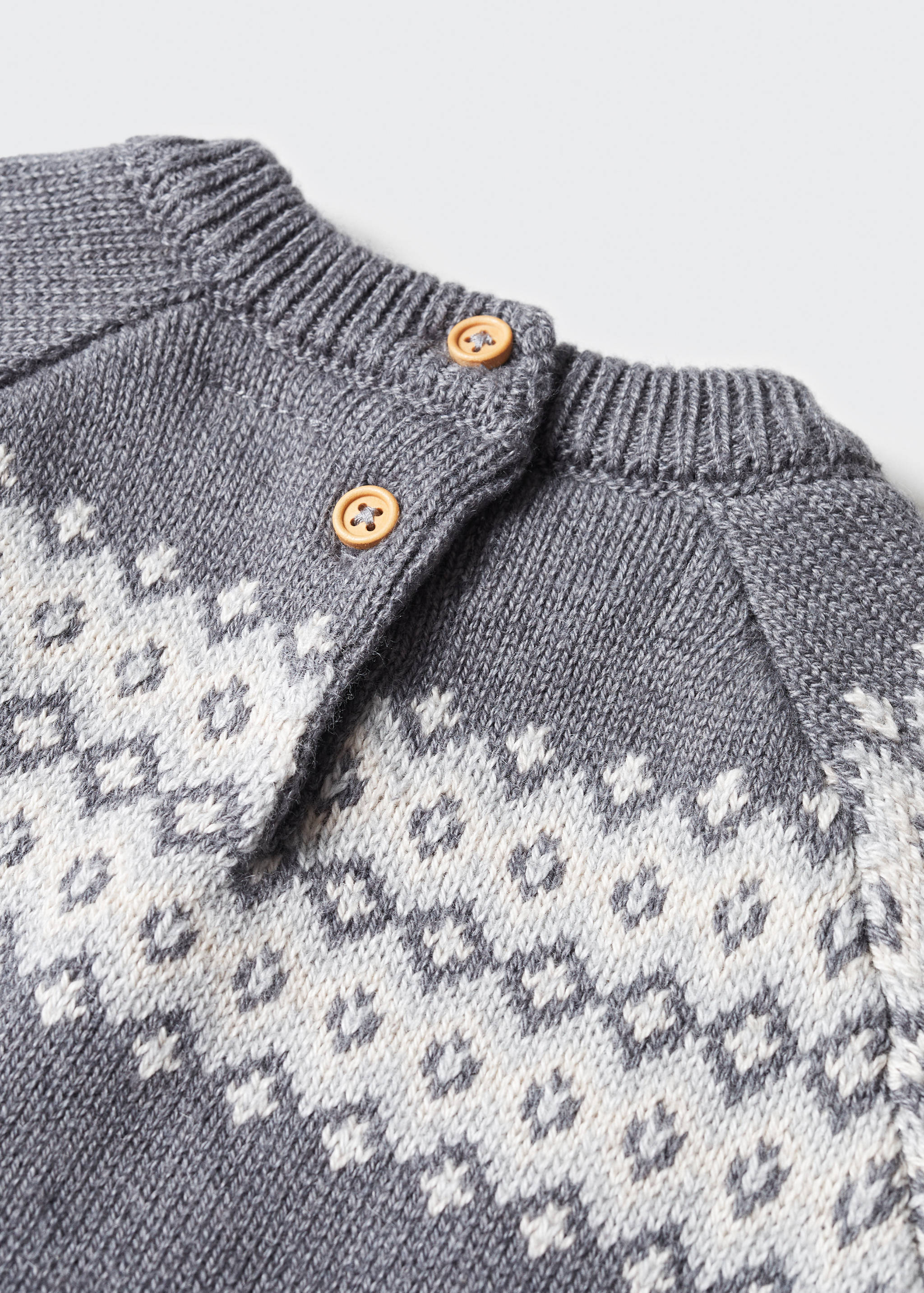 Knit cotton sweater - Details of the article 8