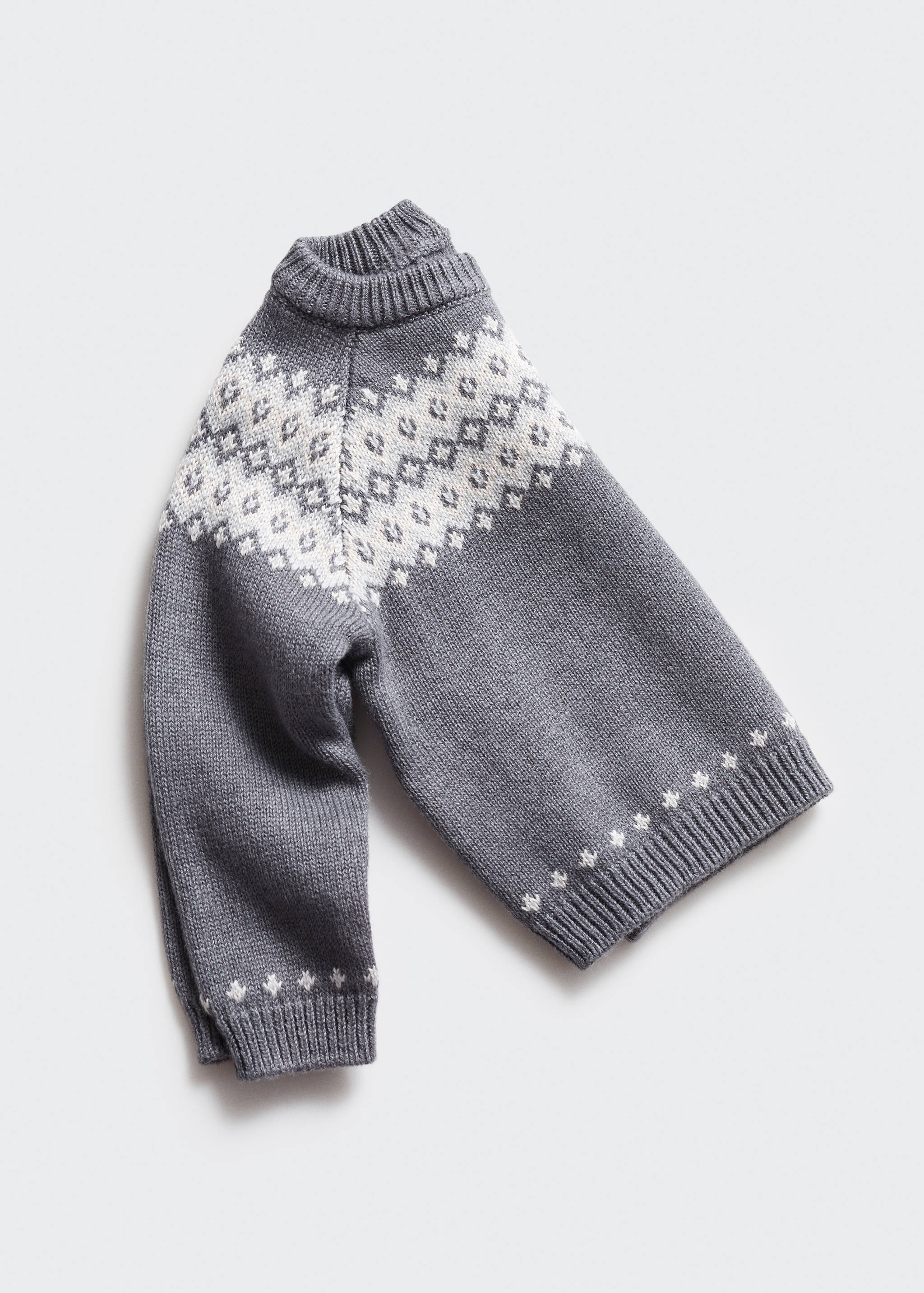 Knit cotton sweater - Details of the article 0