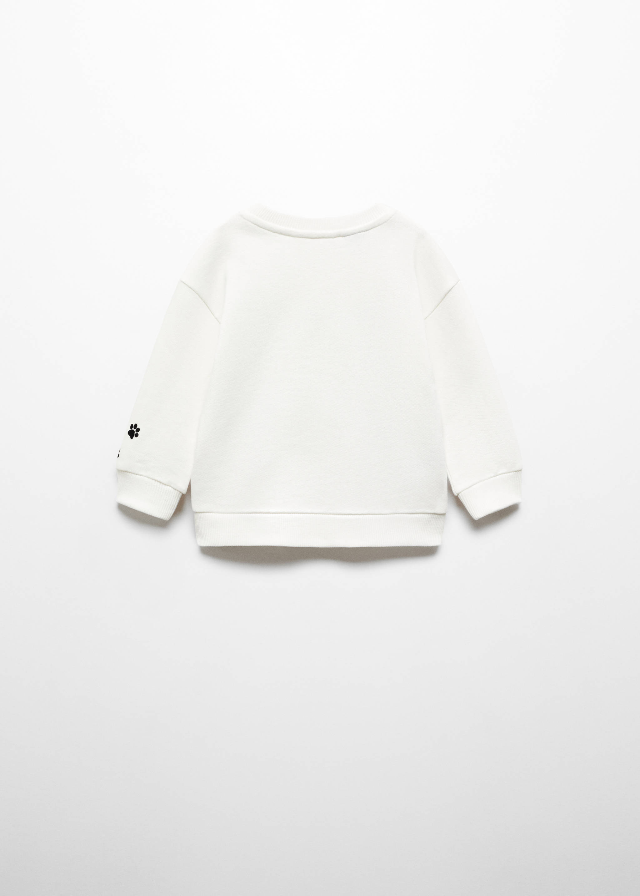 Organic cotton 101 Dalmatians sweatshirt - Reverse of the article