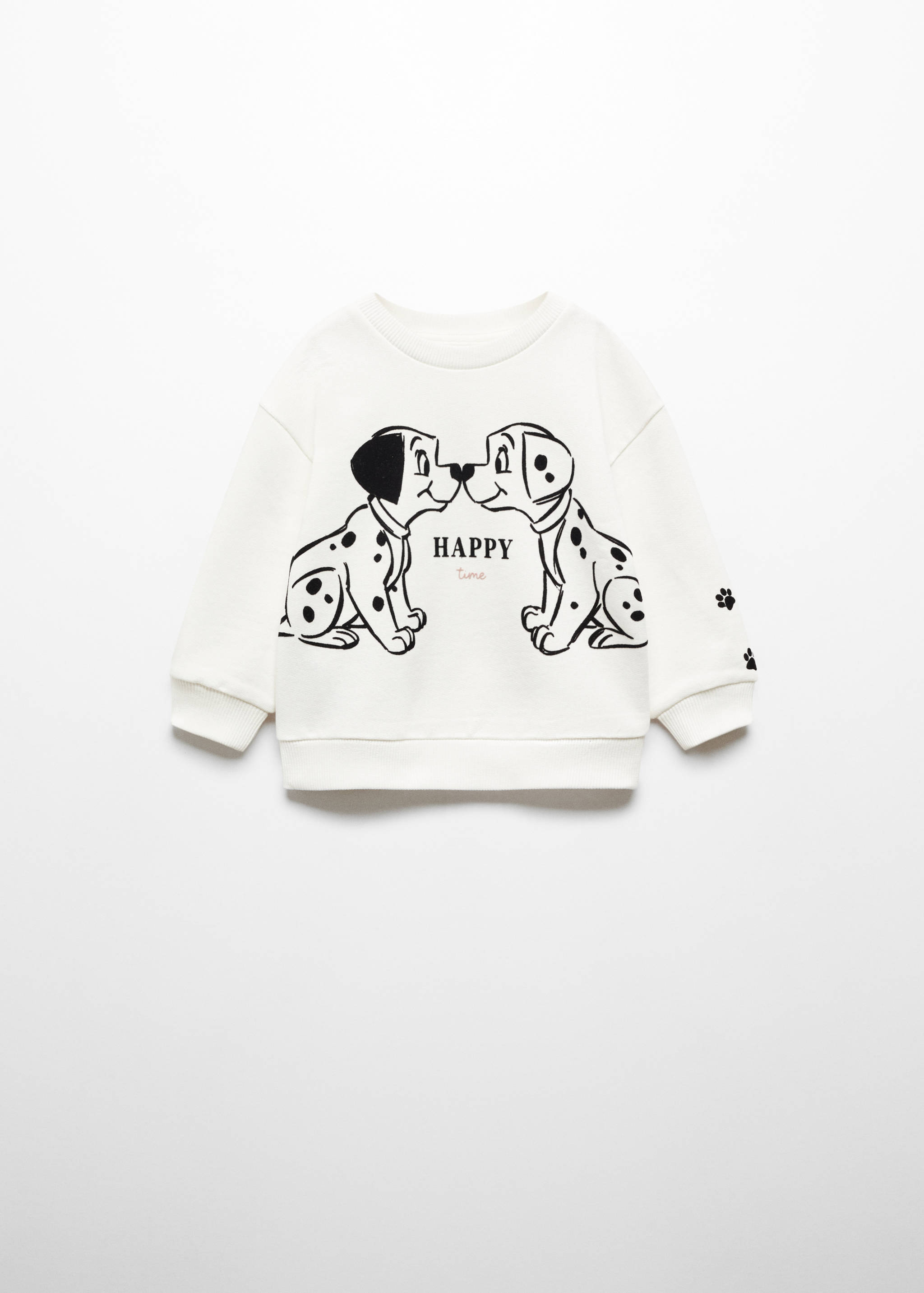 Organic cotton 101 Dalmatians sweatshirt - Article without model