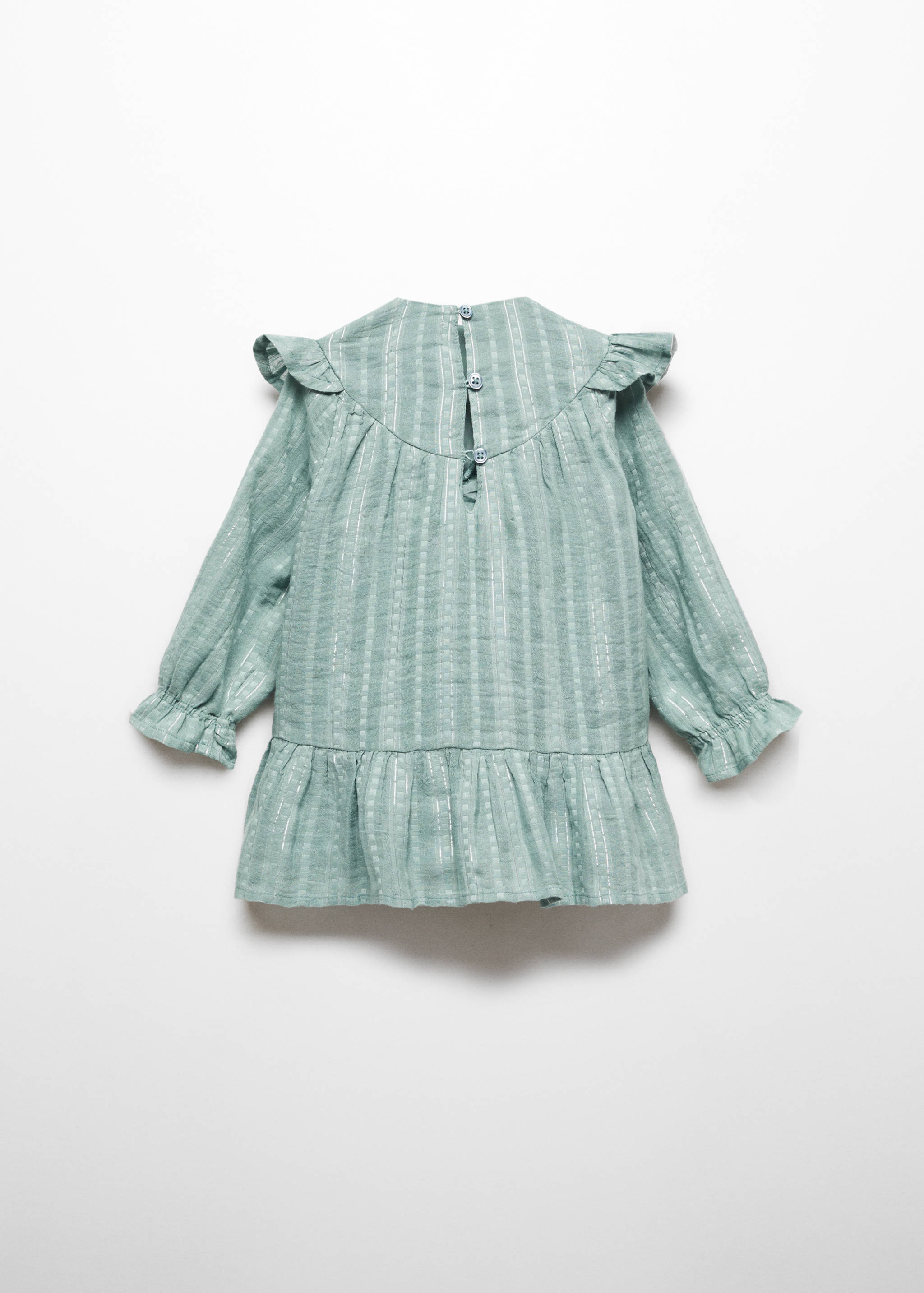 Frill cotton dress - Reverse of the article