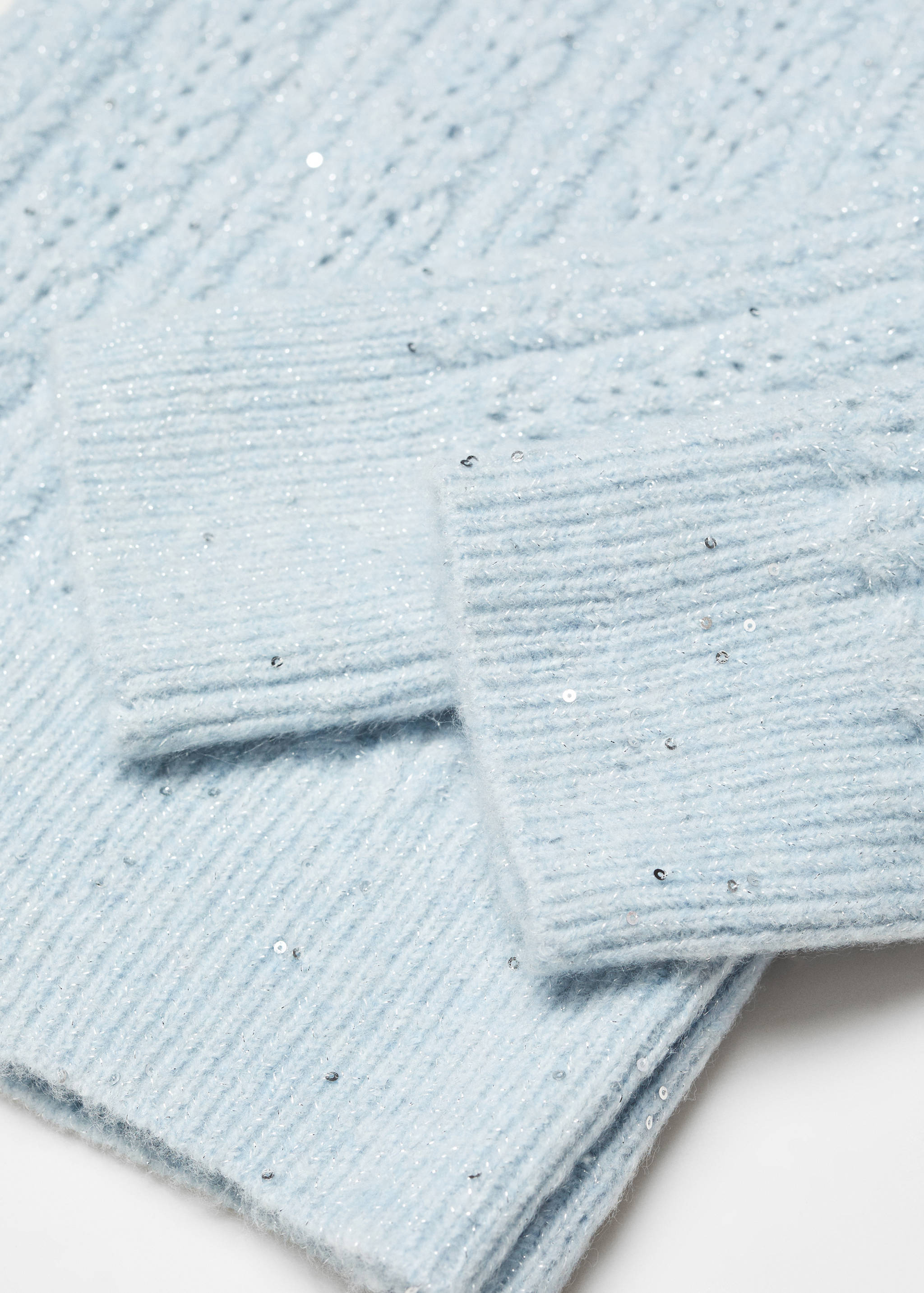 Knit paillette sweater - Details of the article 8