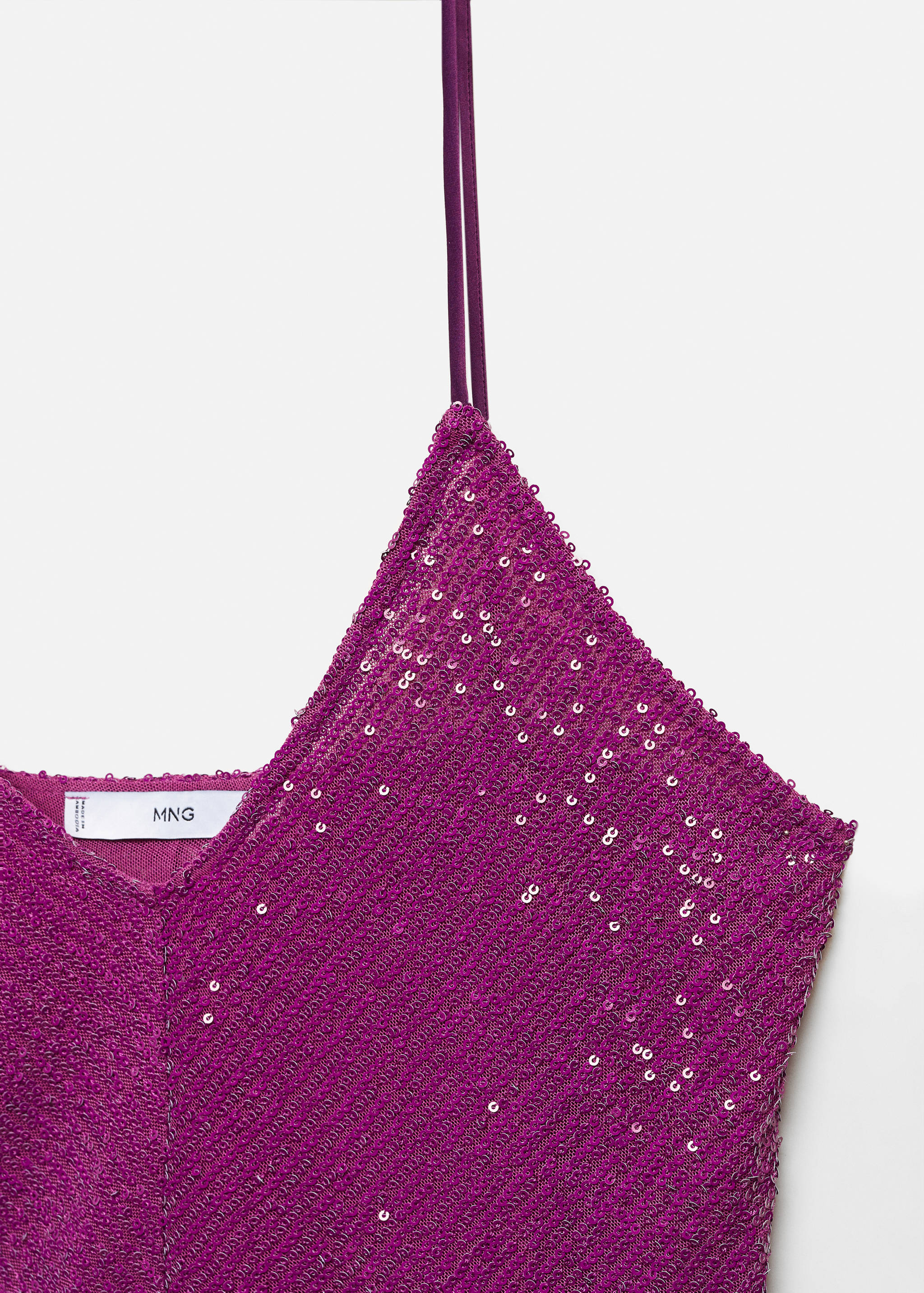 Top bretelles à sequins - Détail de l'article 8