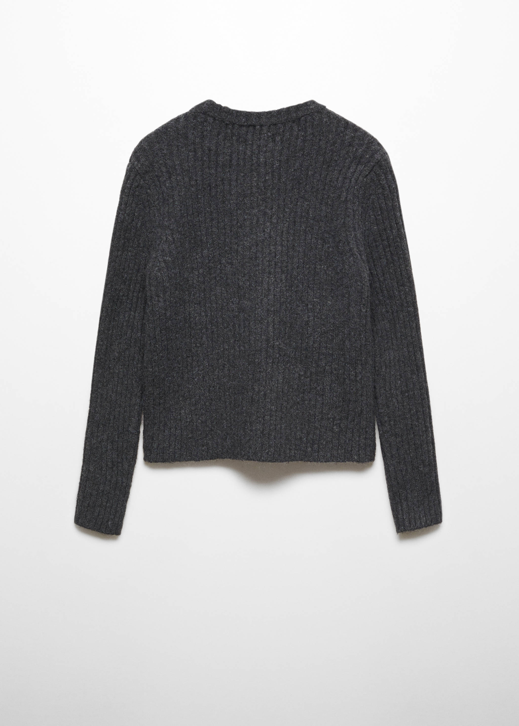 Knit sweater - Reverse of the article