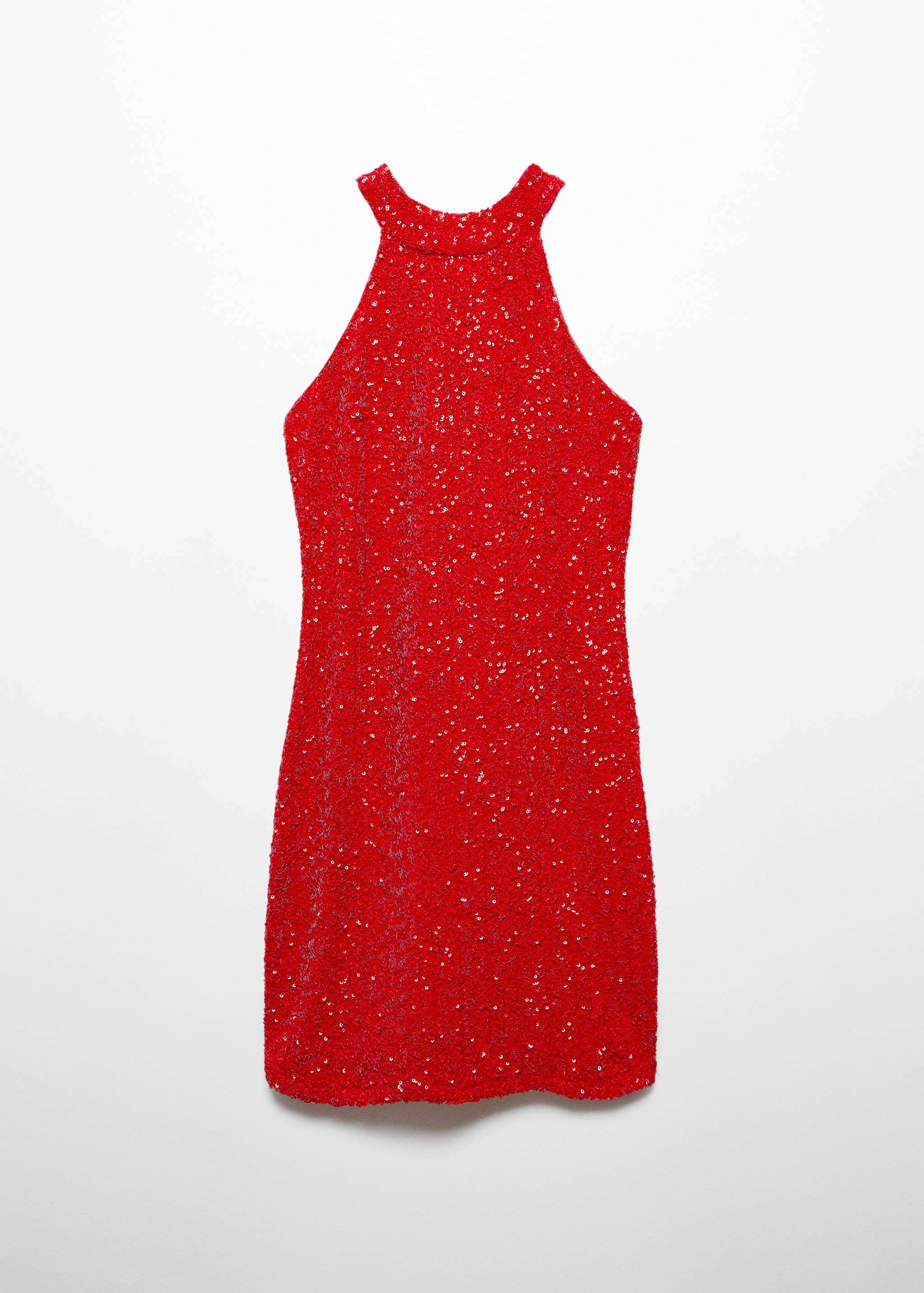 Sequined halter neck dress - Article without model