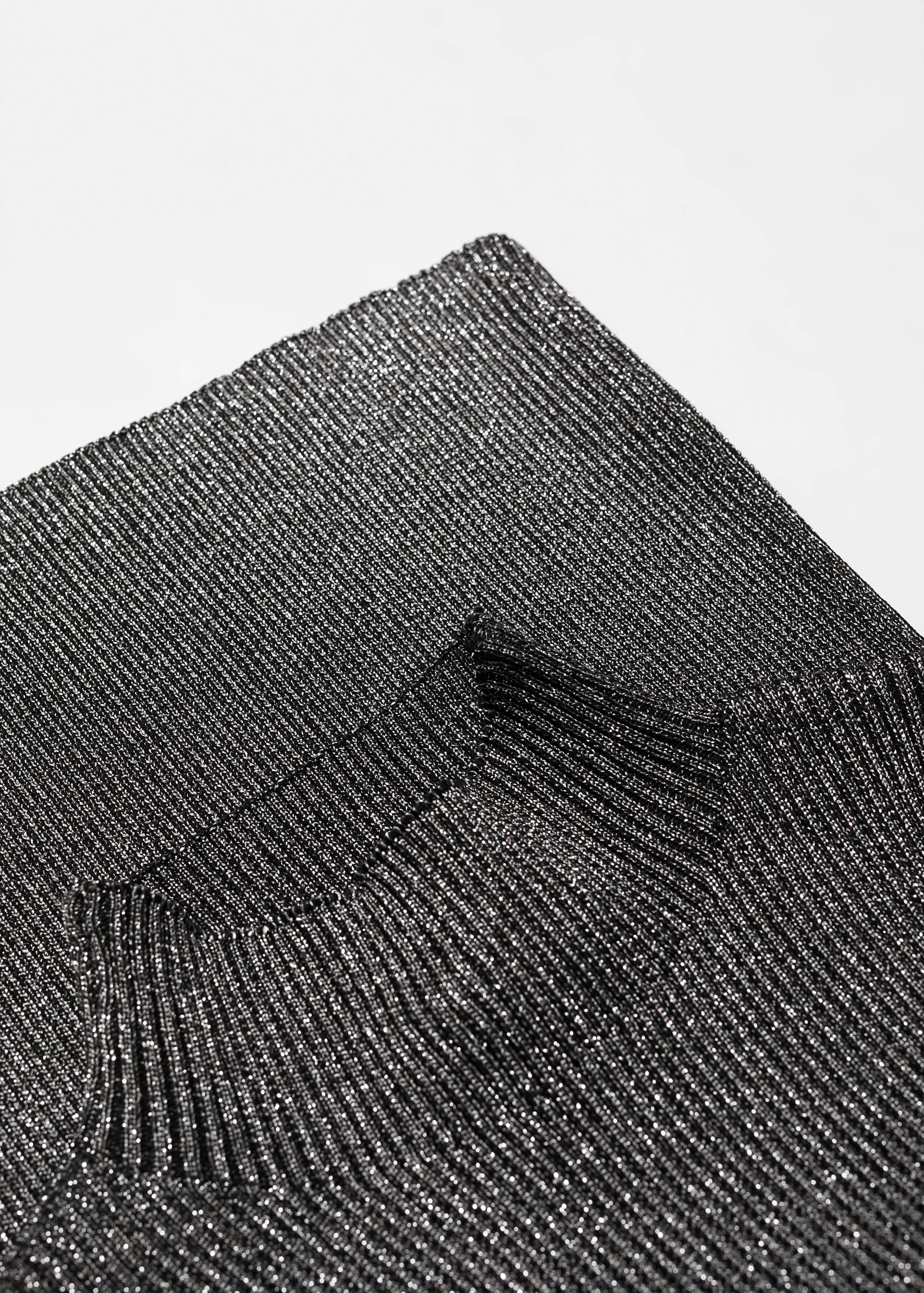 Lurex sweater with perkins neck - Details of the article 8