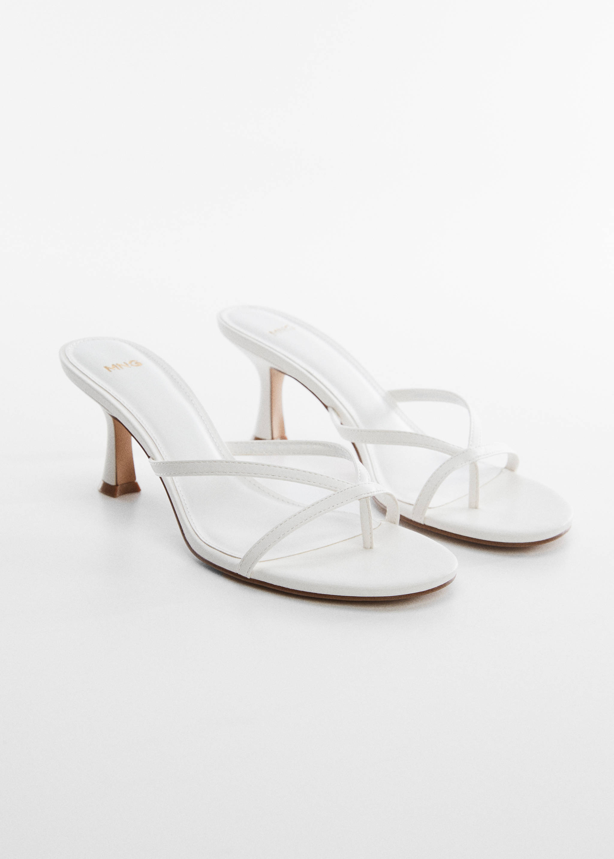 Heel strips sandals - Medium plane