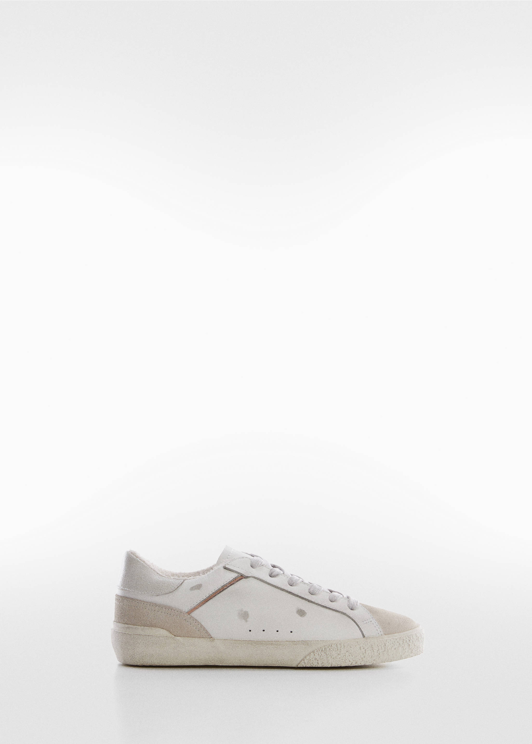 Leder-Sneakers mit Used-Effekt - Artikel ohne Model