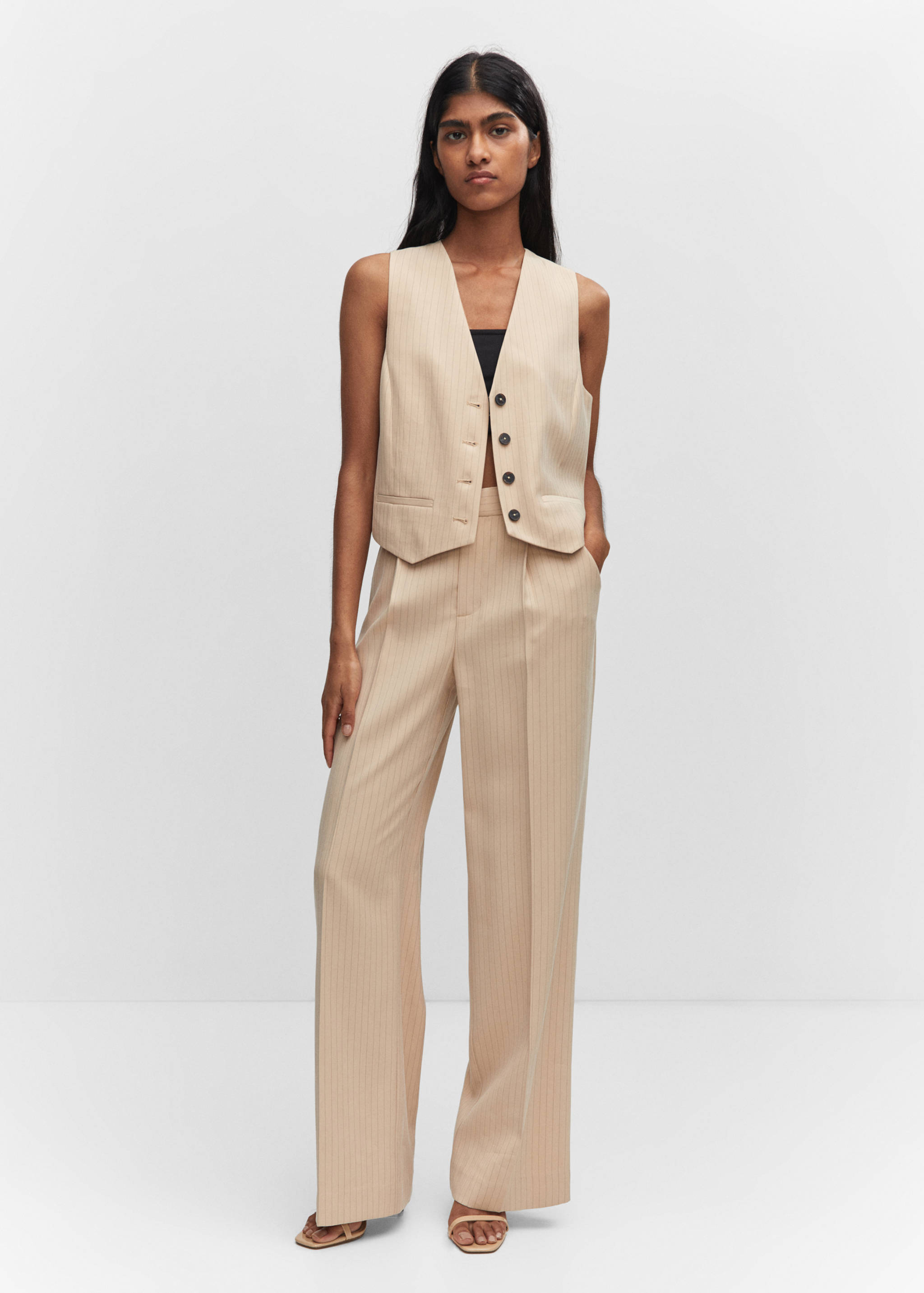 Strapped patent finish sandals - General plane