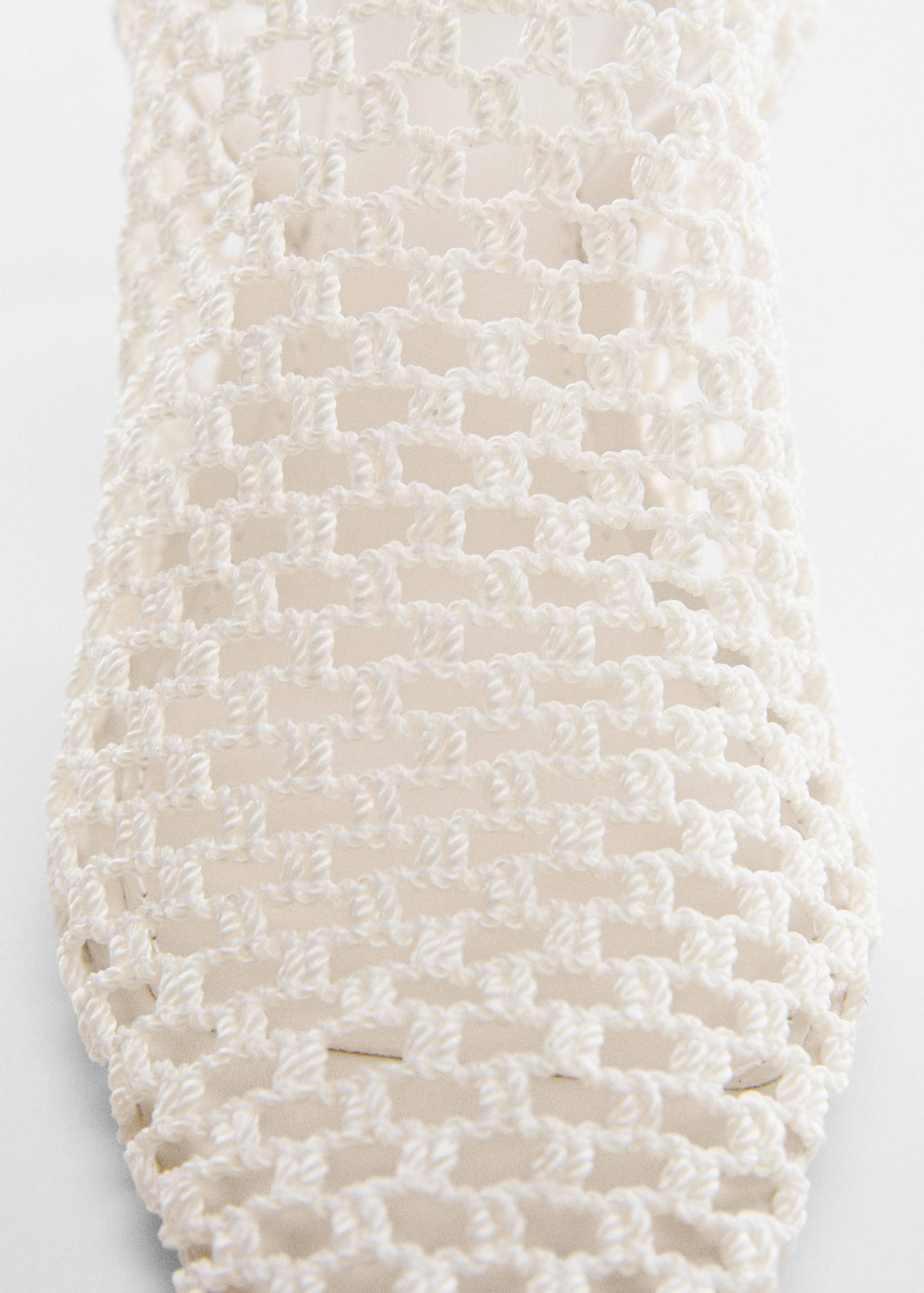 Net sling back shoes - Details of the article 1