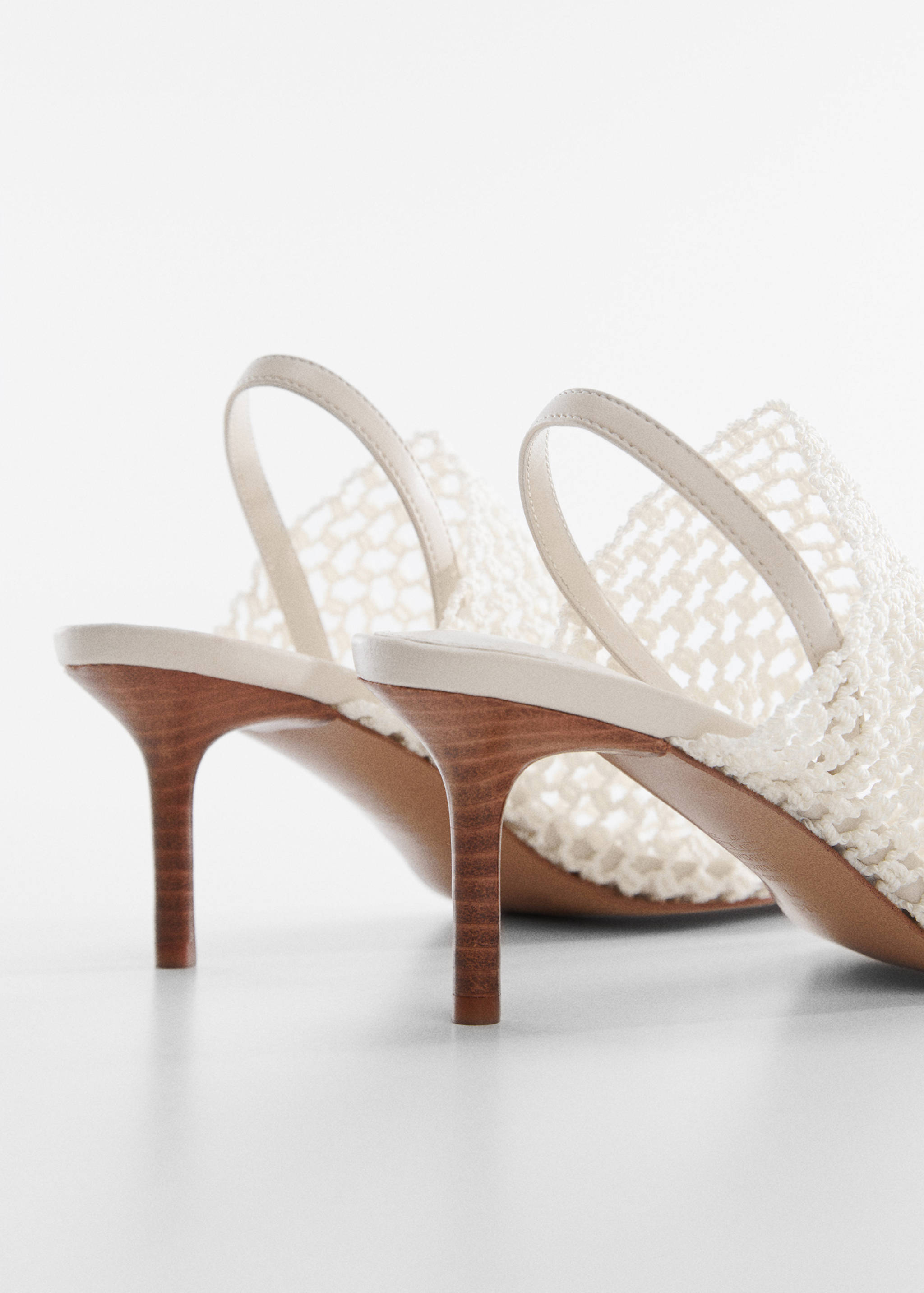 Net sling back shoes - Details of the article 2