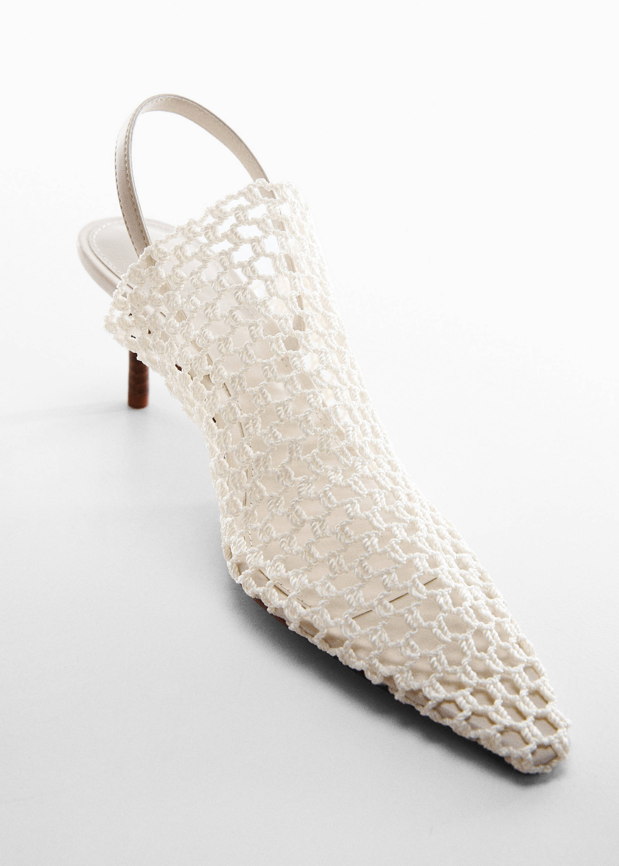 Net sling back shoes - Details of the article 5