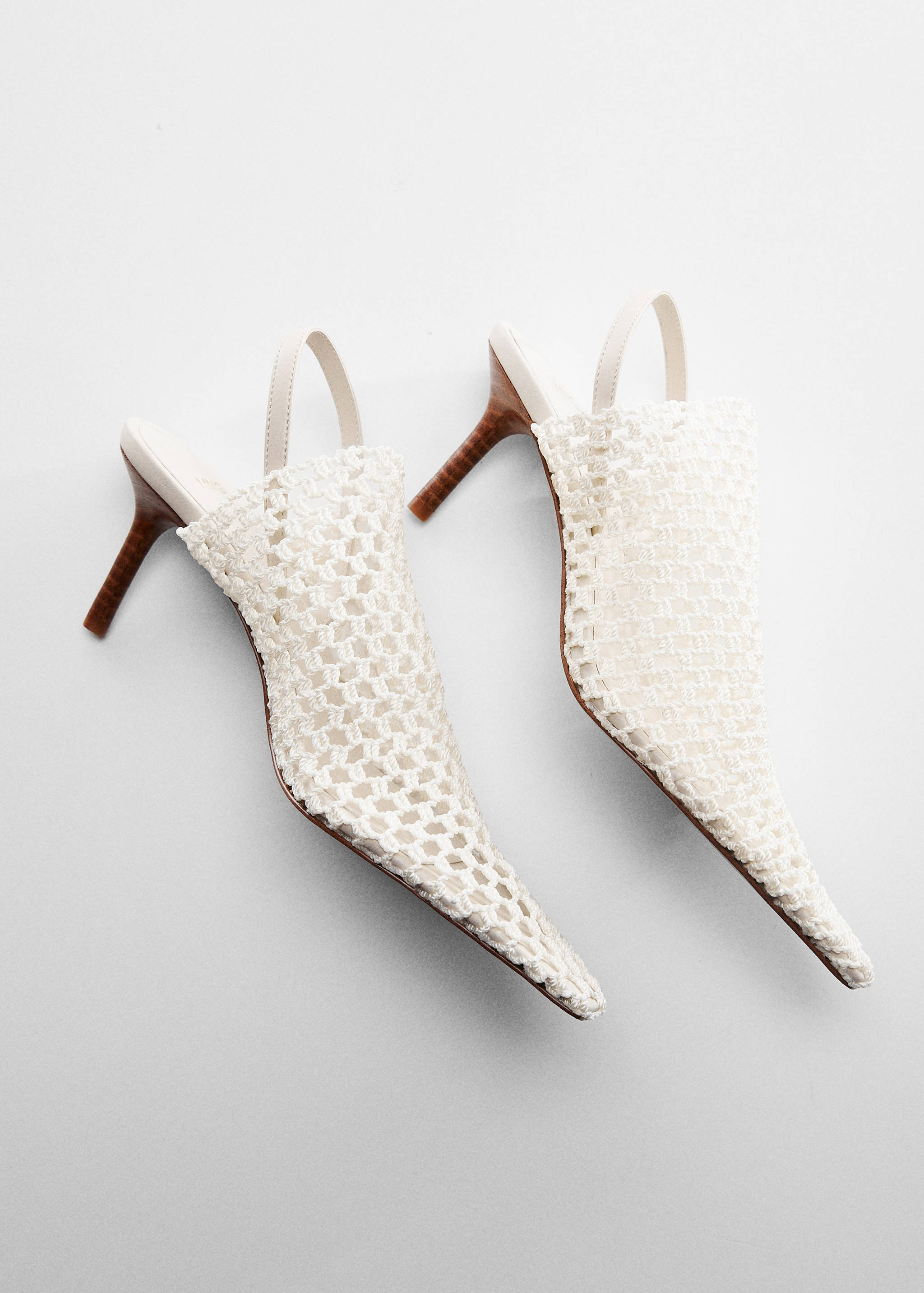 Net sling back shoes - Details of the article 6