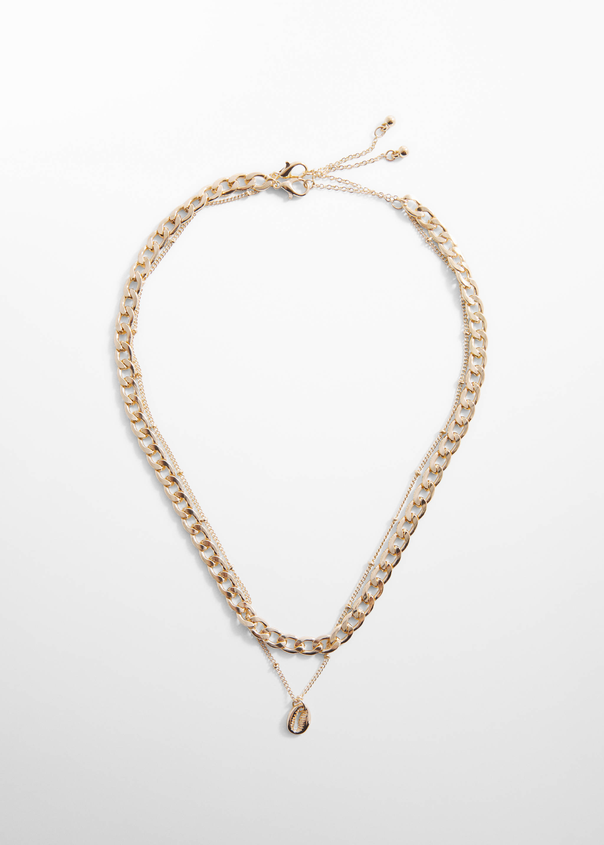 Pack of 2 chain necklaces - Article without model