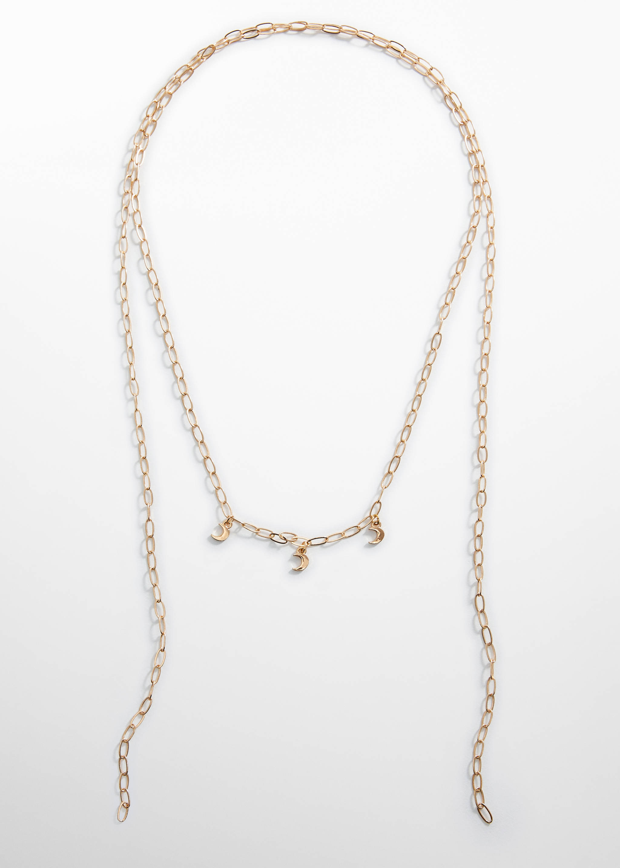 Long triple necklace - Article without model