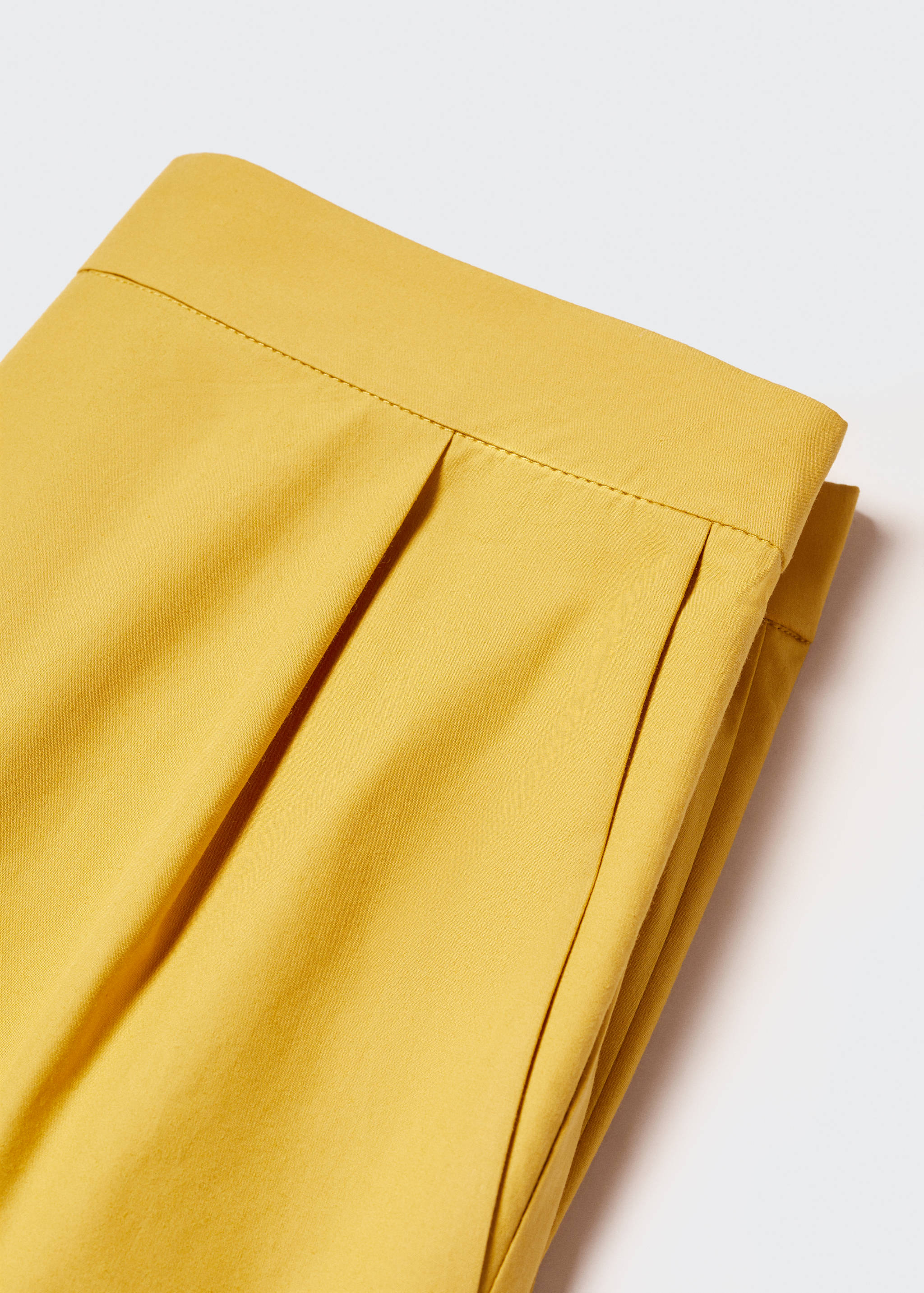 Pleated culottes pants - Details of the article 8