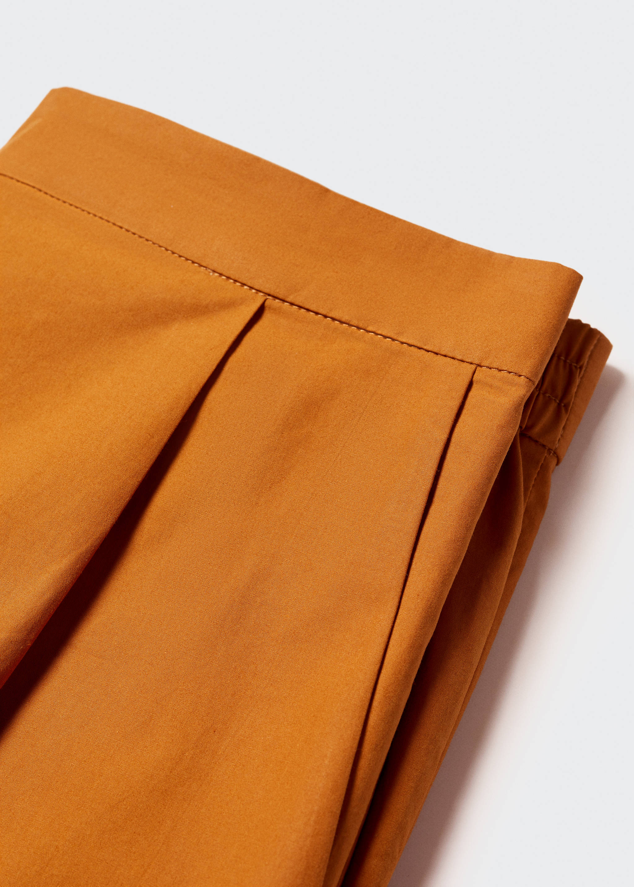 Pleated culottes pants - Details of the article 8