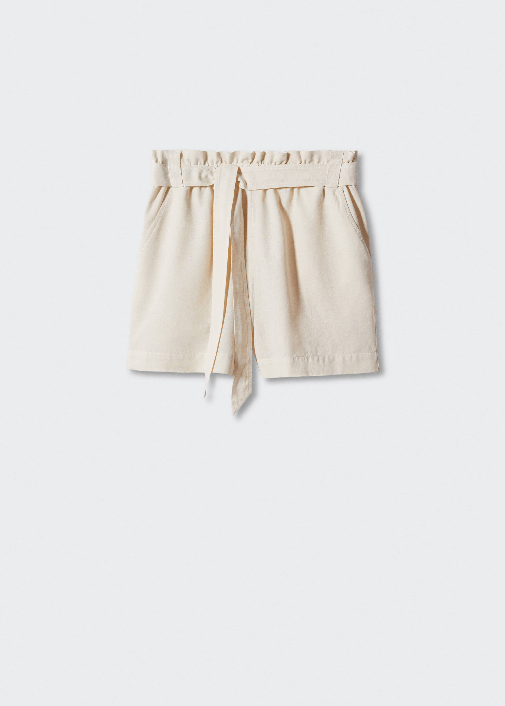 Cotton linen shorts - Article without model