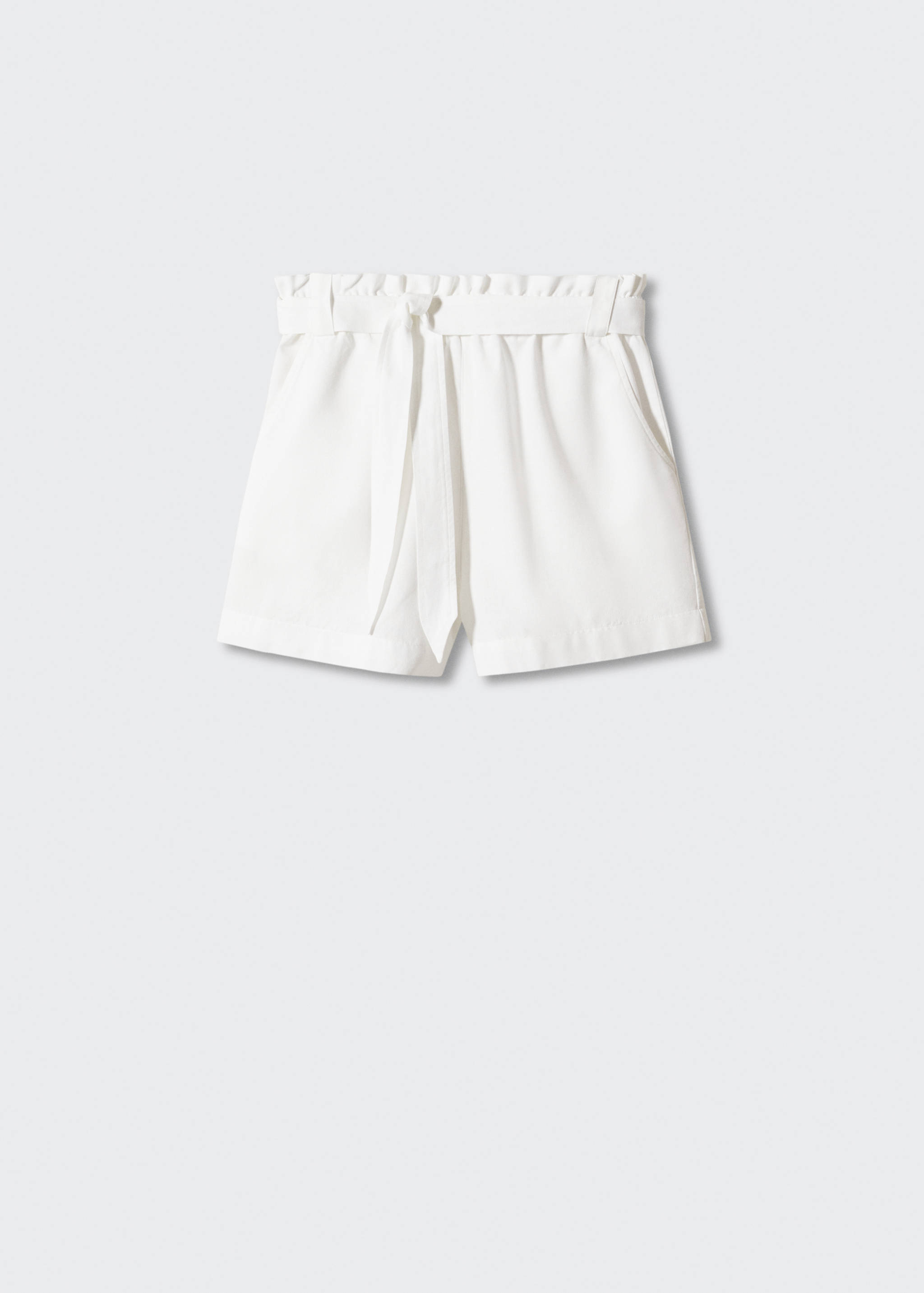 Cotton linen shorts - Article without model
