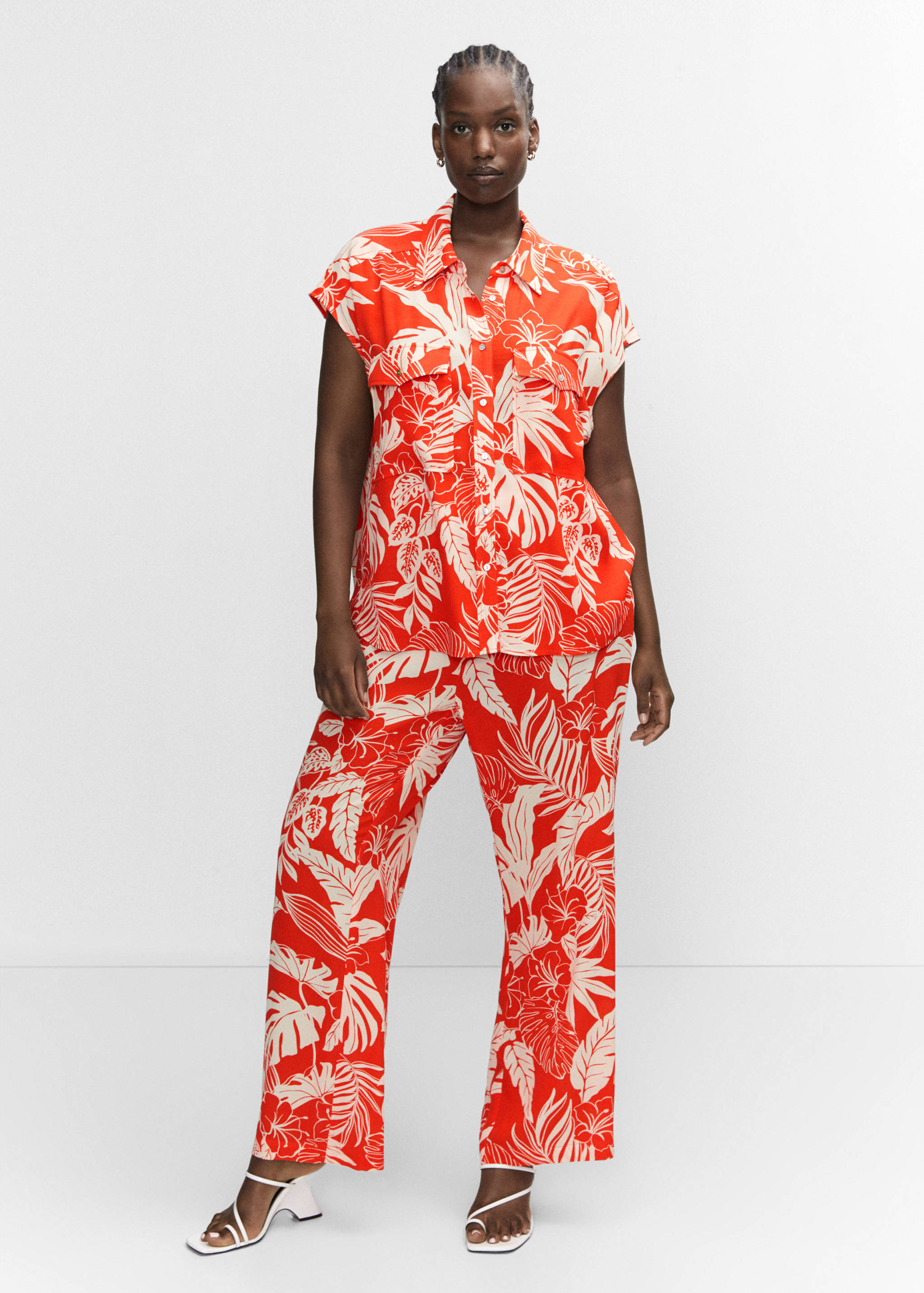 Oversize flowy shirt - Details of the article 3