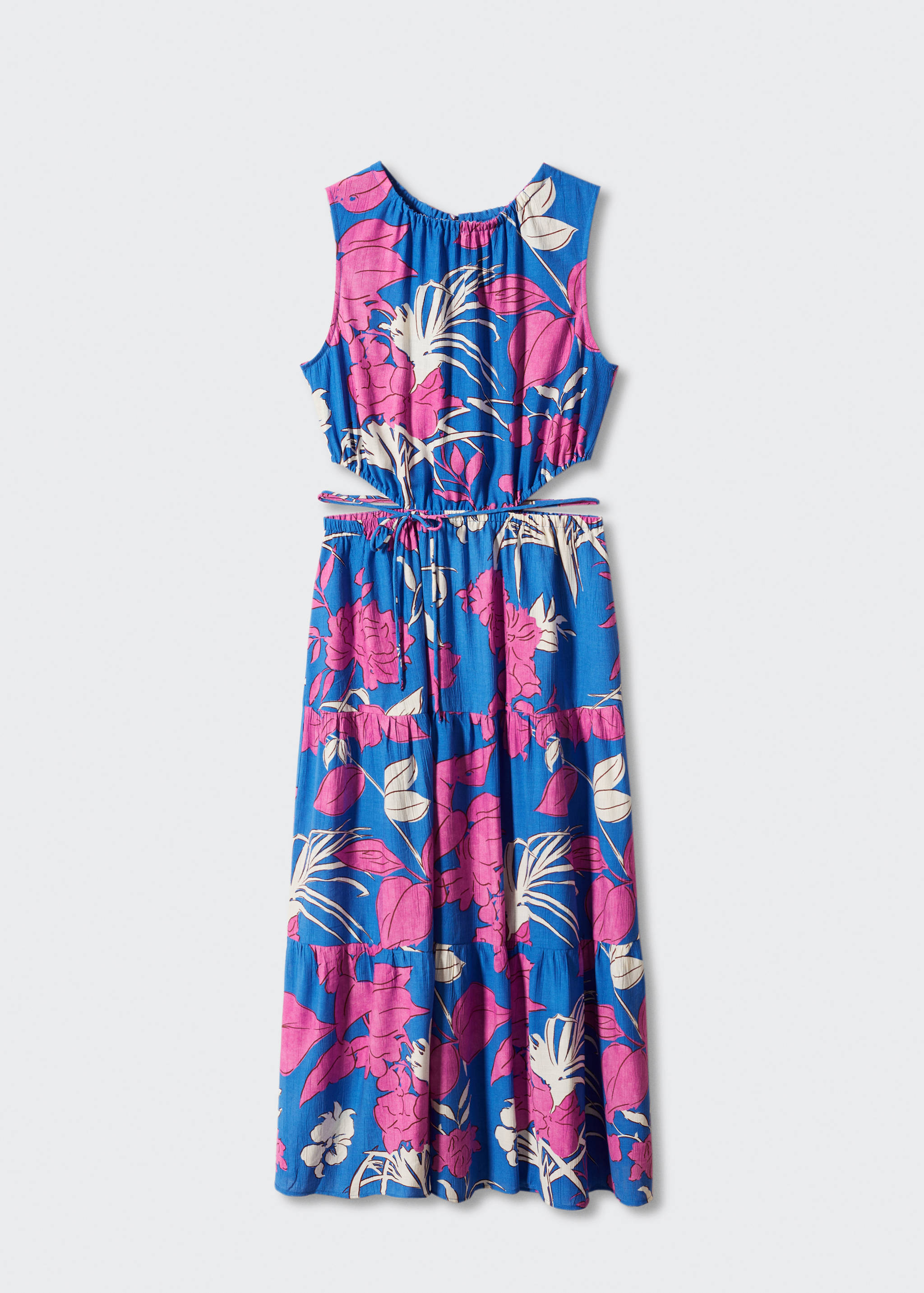 Flared dress with openings - Article without model