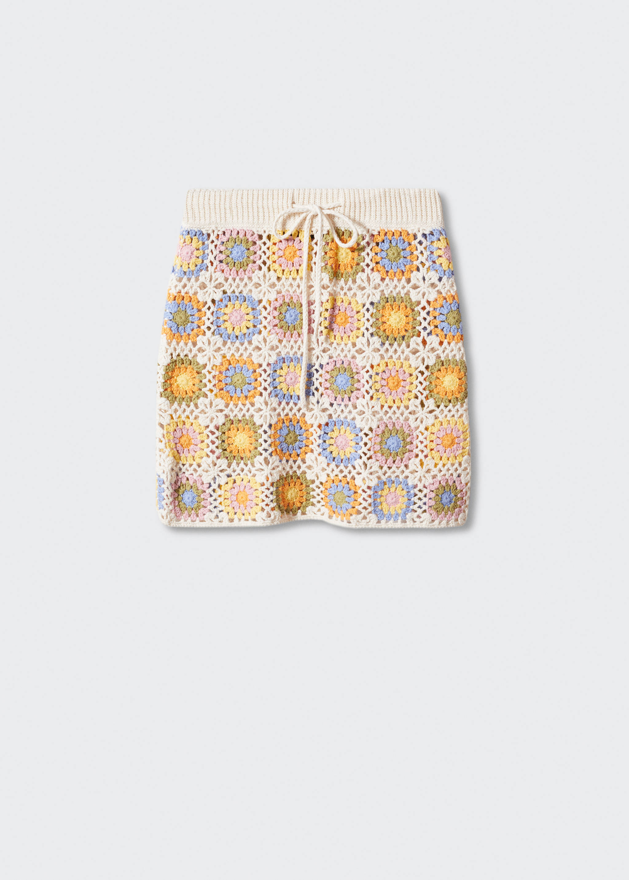 Crochet mini skirt - Article without model