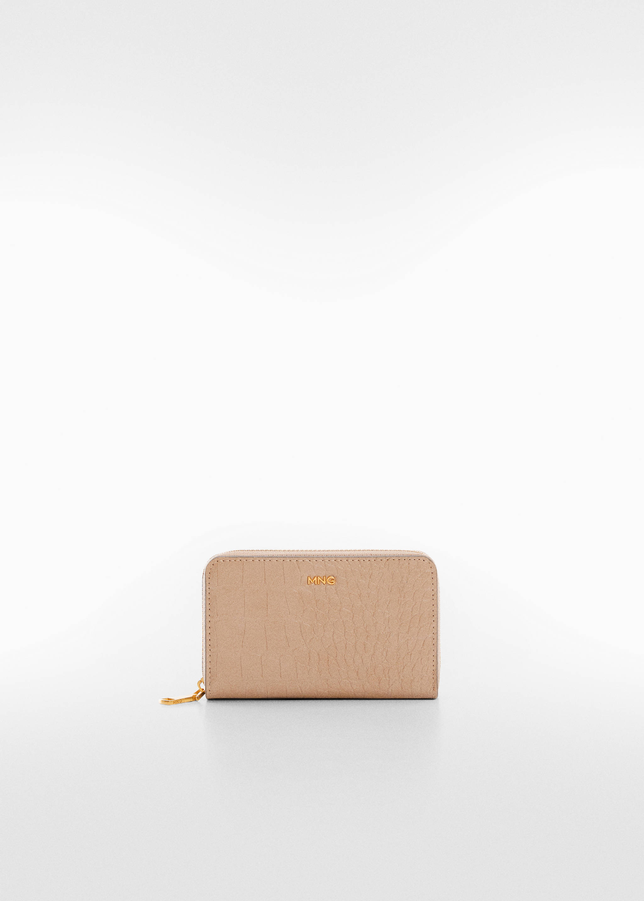 Animal print effect wallet - Article without model