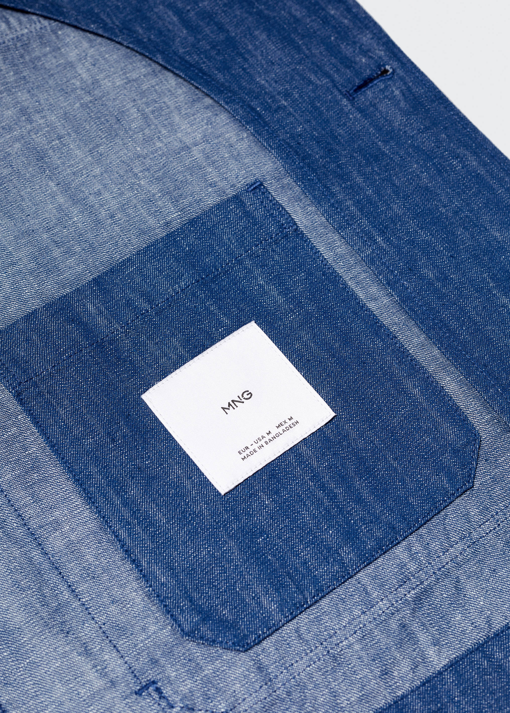 Veste poches coton-lin - Détail de l'article 8