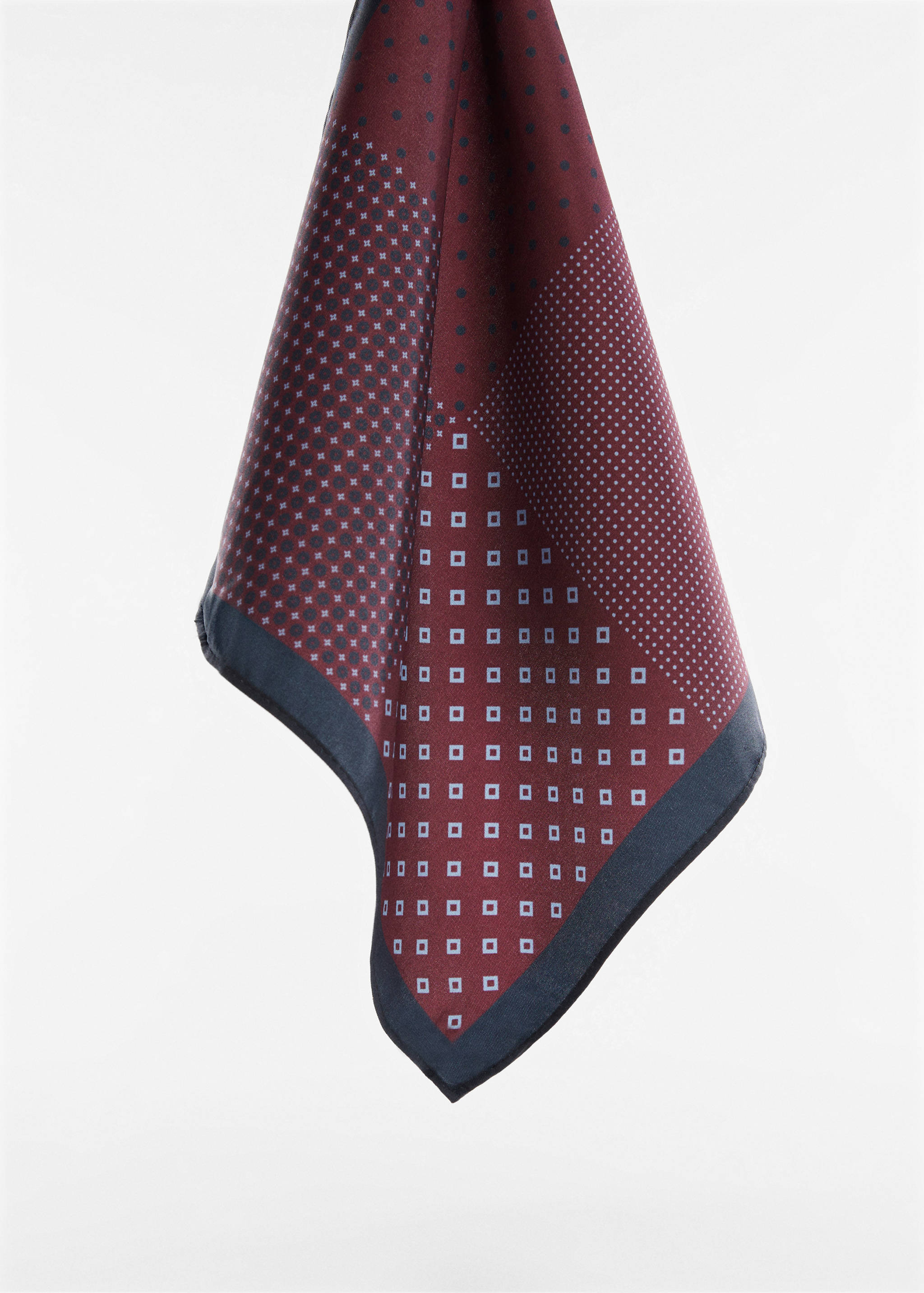 Printed pocket square - Medium plane