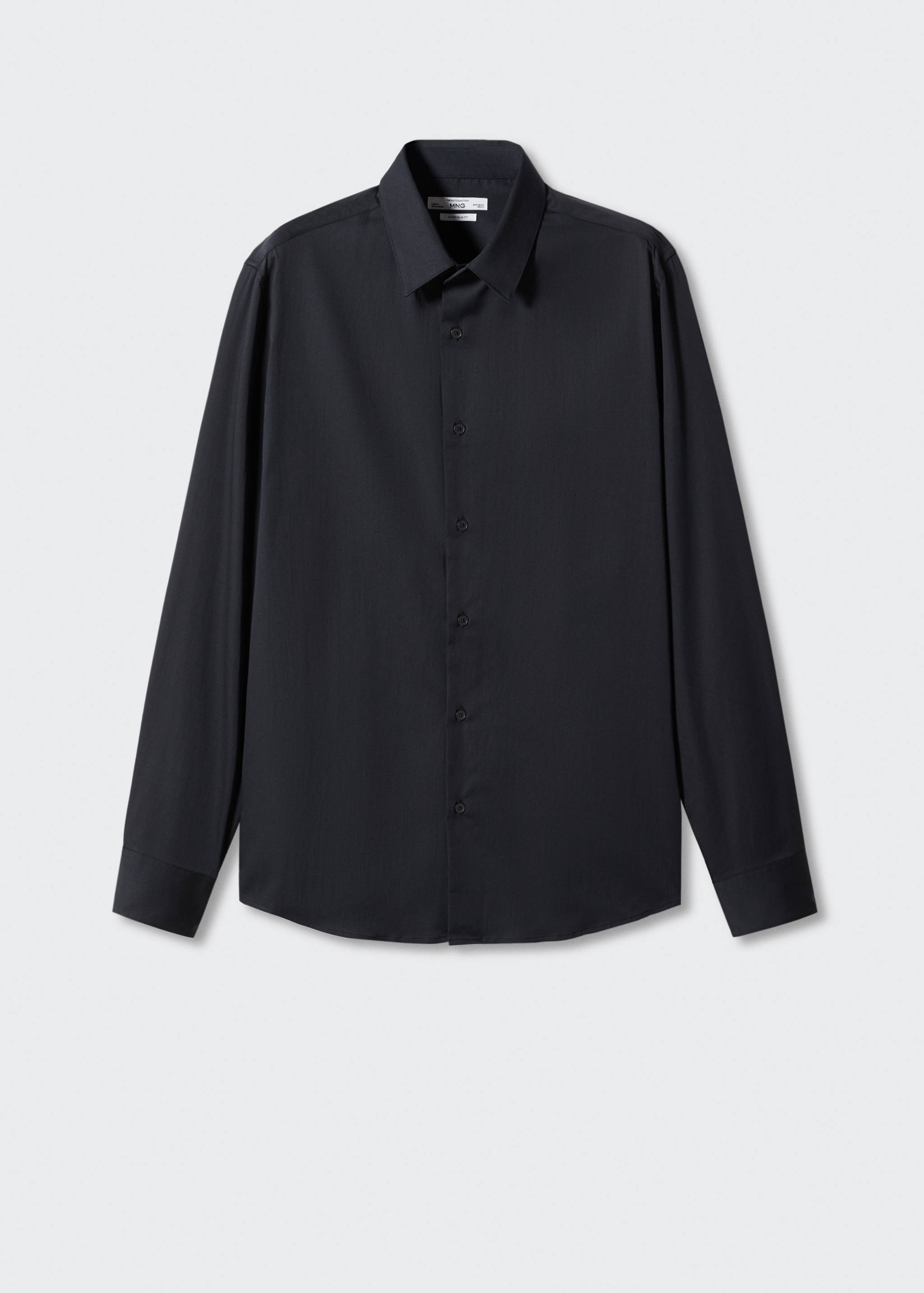 Camisa vestit súper slim fit popelín - Article sense model