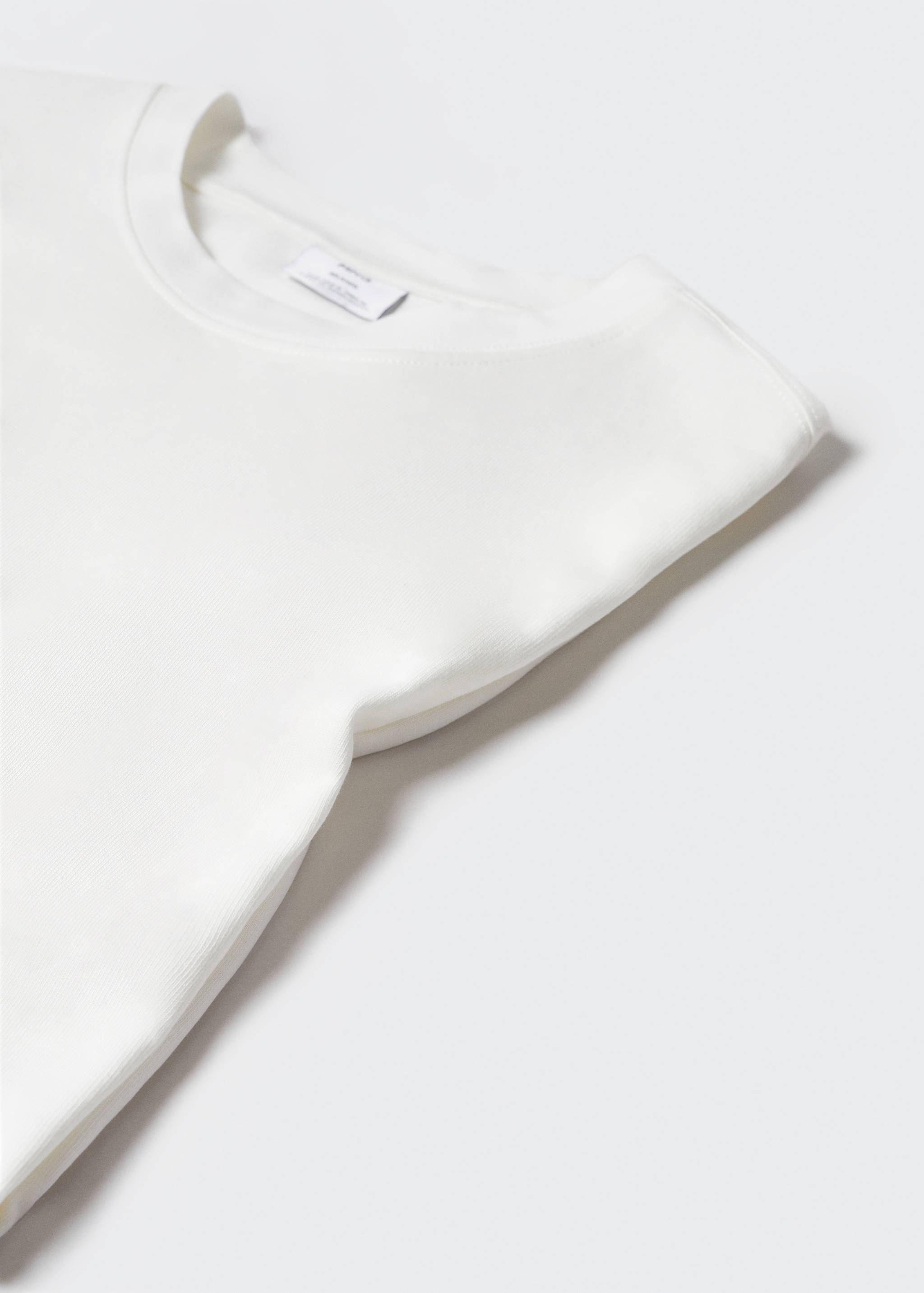 T-shirt essentiel 100 % coton relaxed-fit - Détail de l'article 8