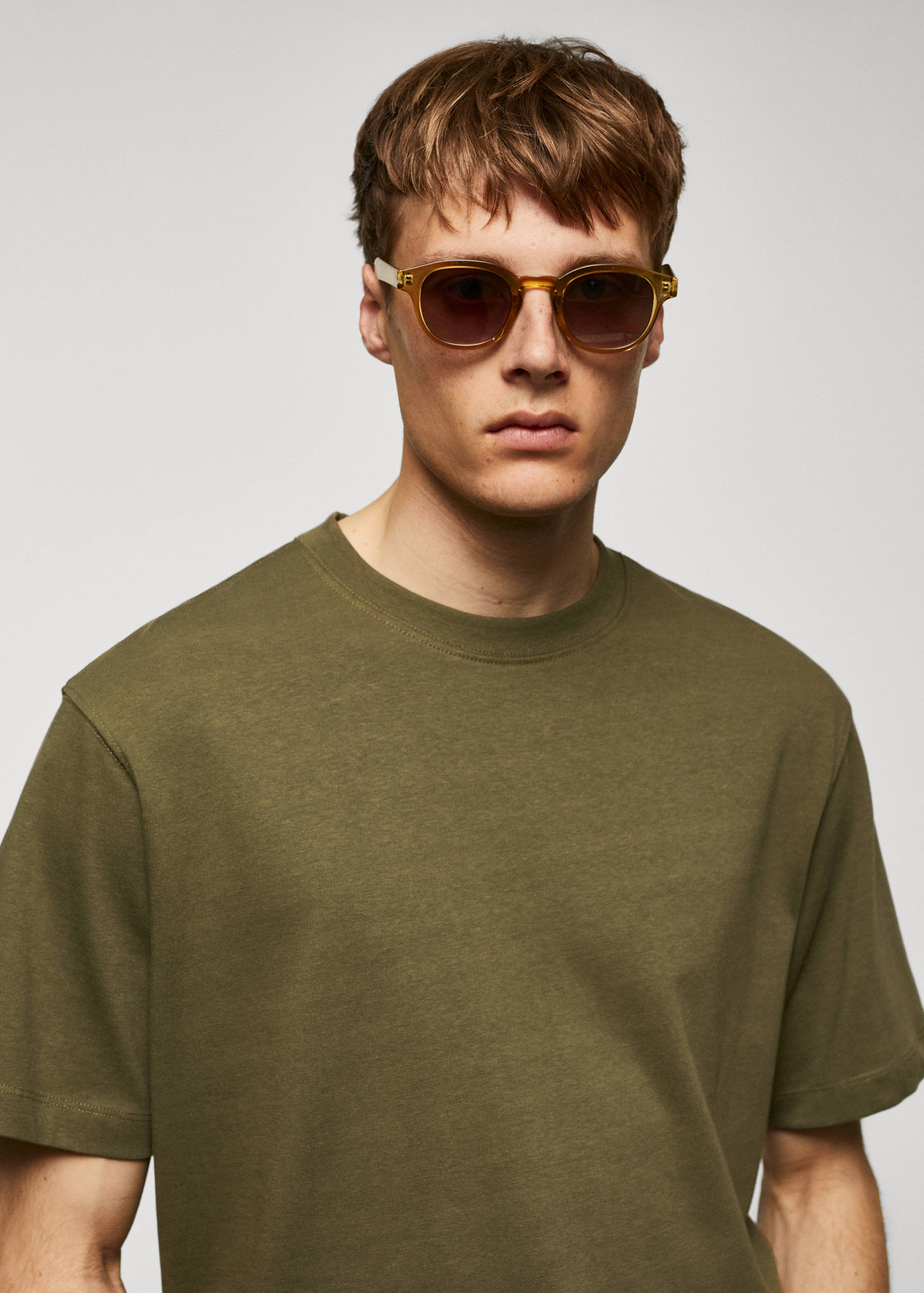 T-shirt essentiel 100 % coton relaxed-fit - Détail de l'article 1