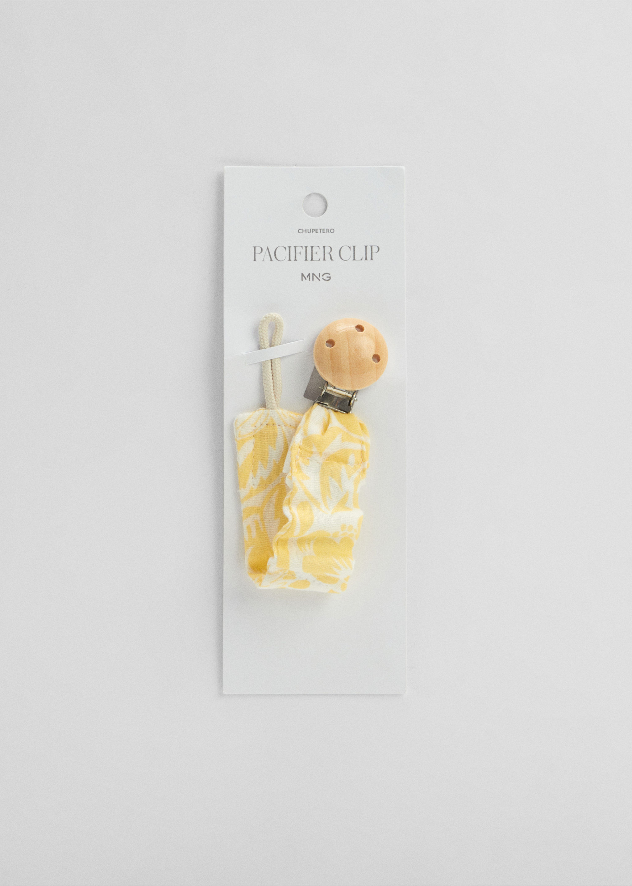 Printed brooch pacifier holder - Details of the article 2