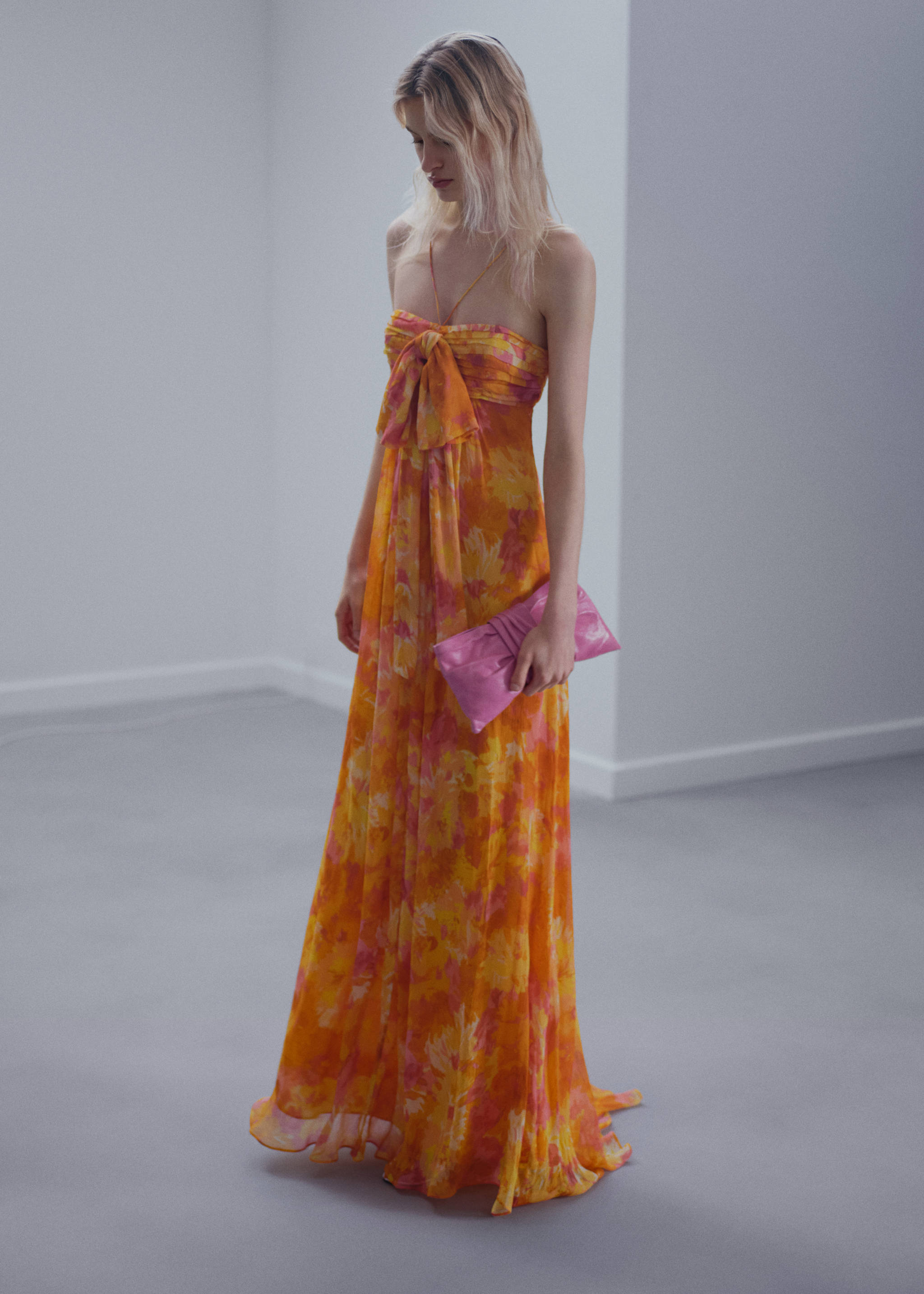 Ledertasche mit Schleifendesign - Allgemeine Ansicht